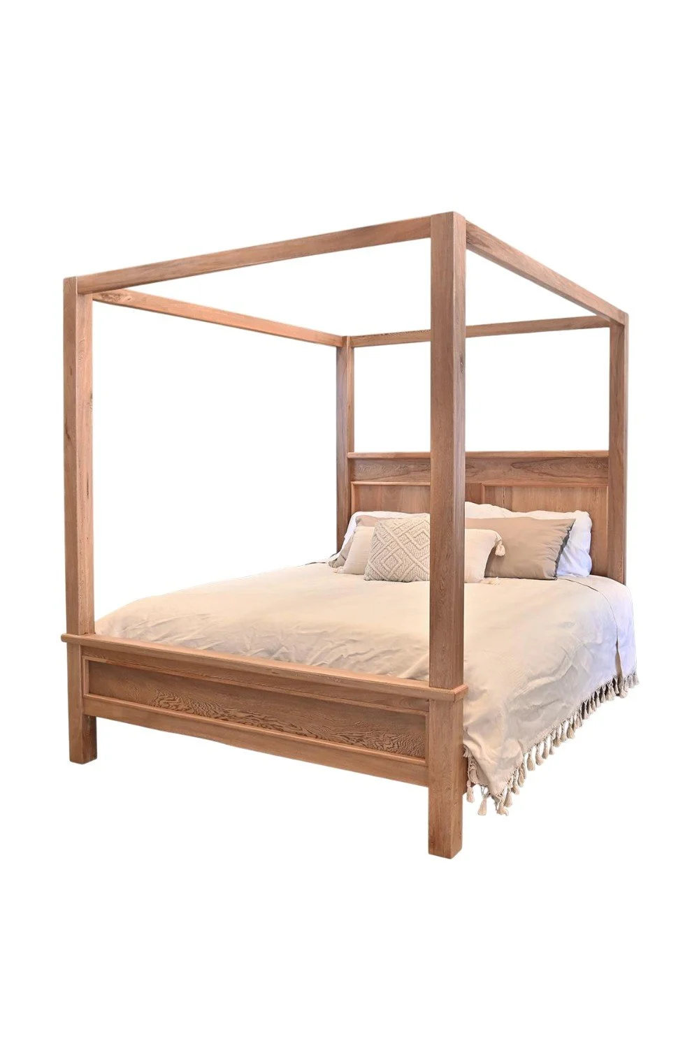 Alpine Bed – Handmade Rustic Canopy Bed