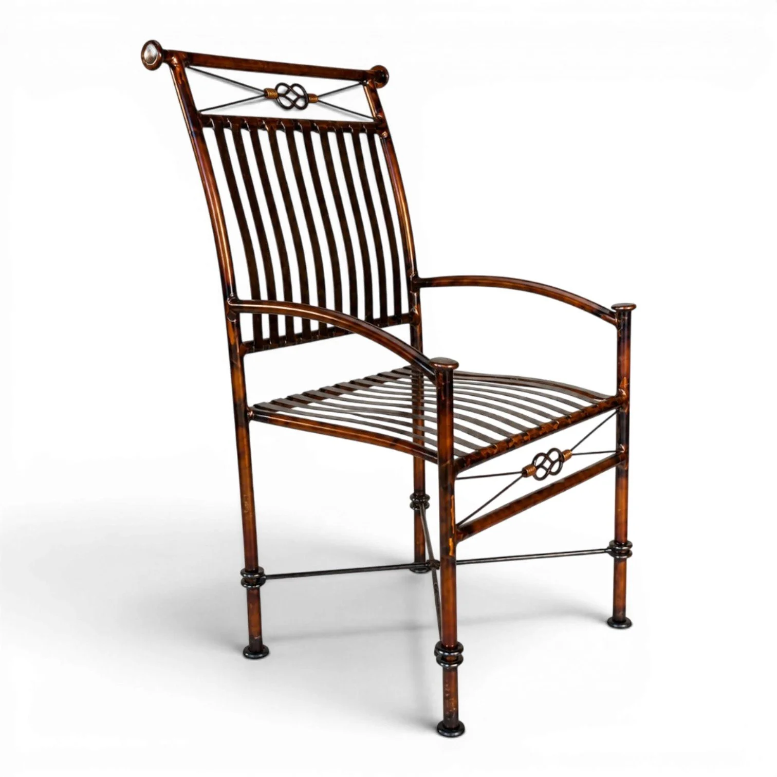 Milagros Rústicos Wrought Iron Chair