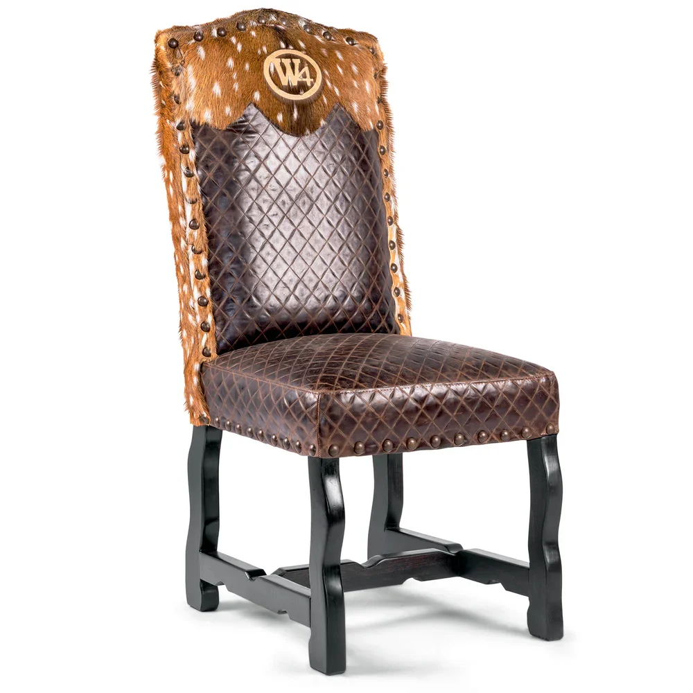 San Antonio Western Leather Dining Chair