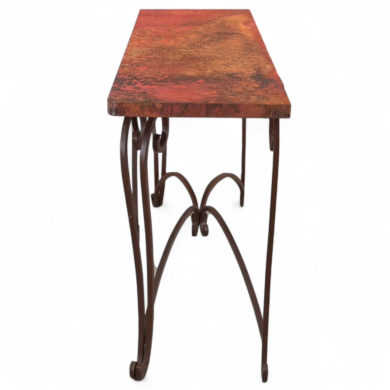 El Paso Copper Sofa Table - Natural
