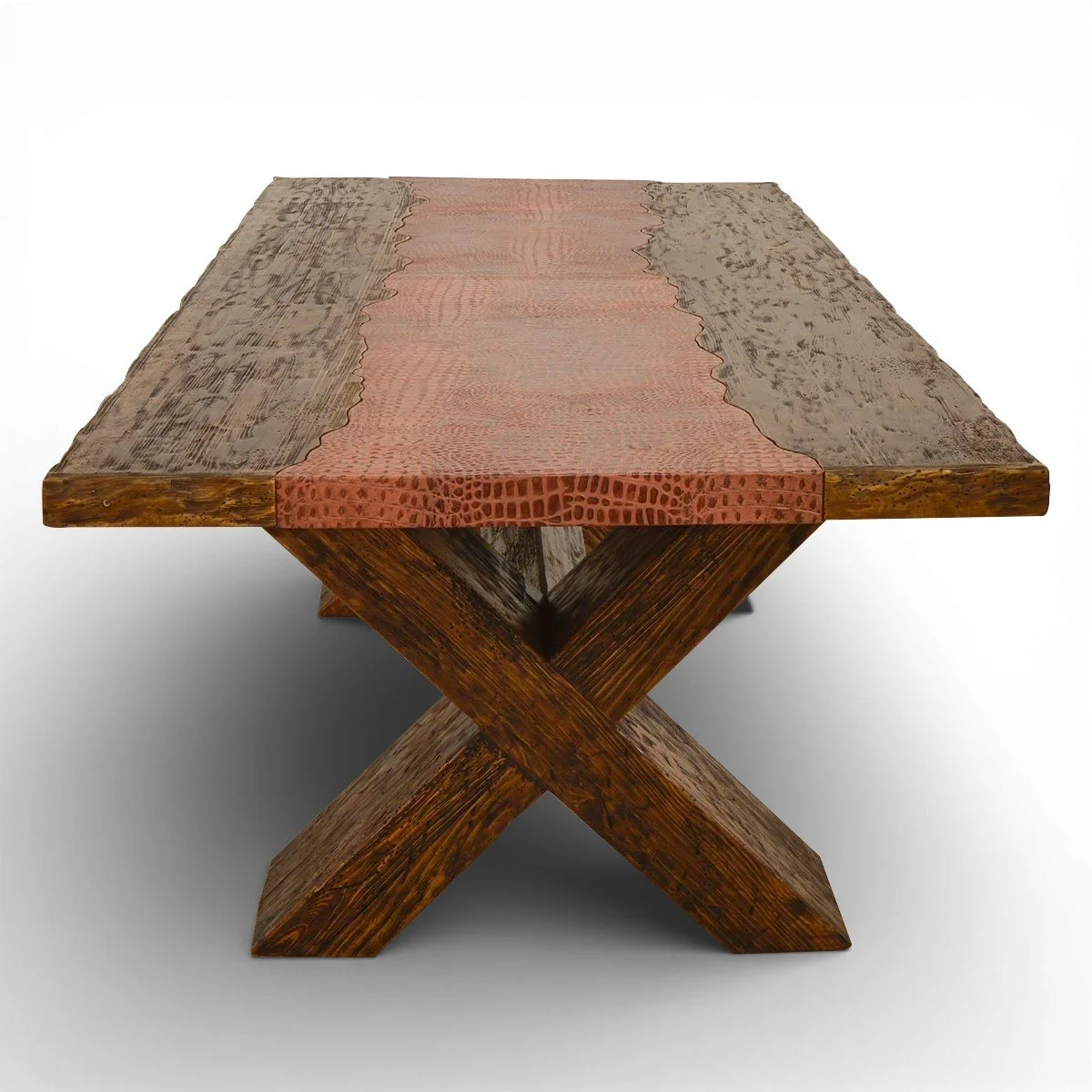 Artesia Leather Dining Table