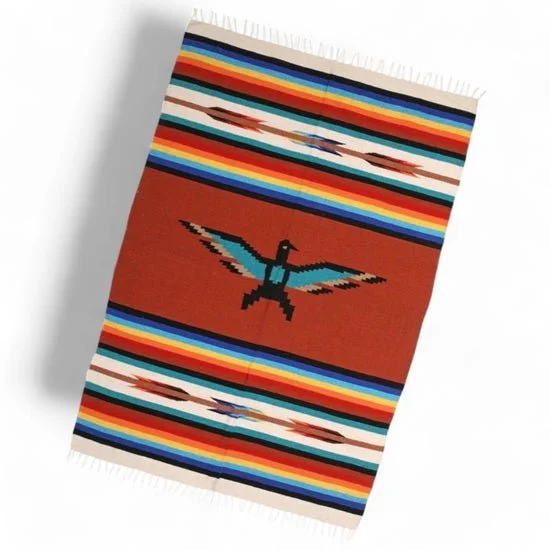 Thunderbird Blanket - Rust