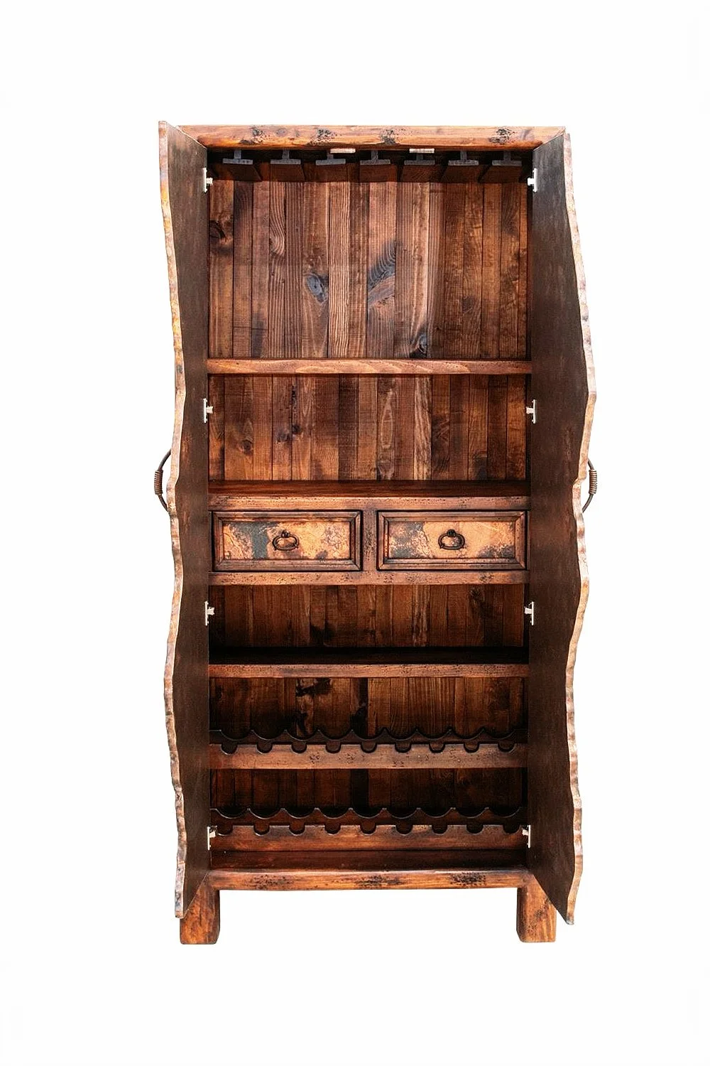 Volcán Copper Wine Cabinet