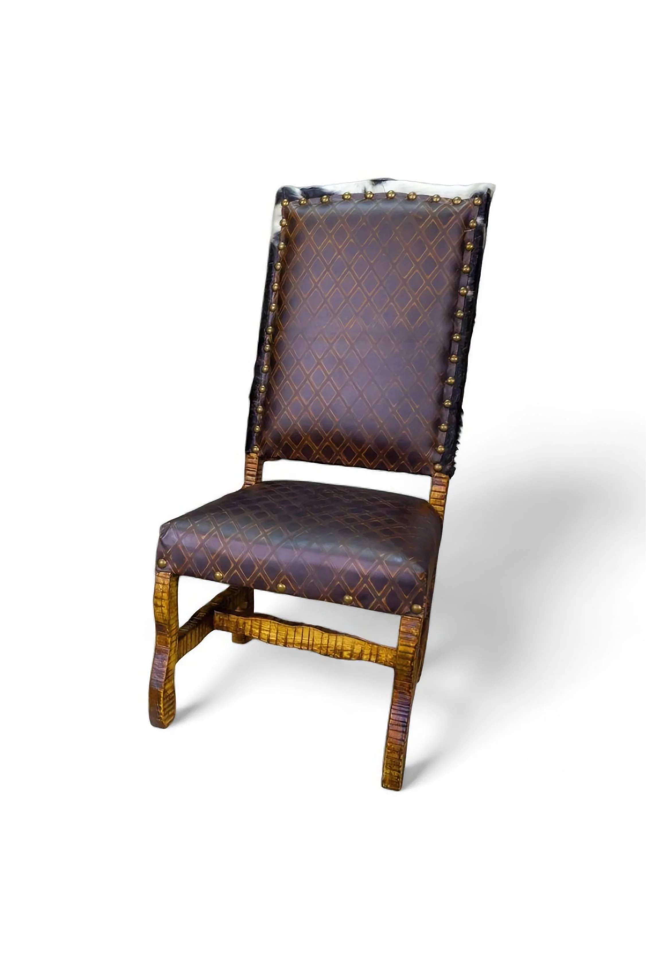 Shop a handmade leather dining chair from Mexico. Reclaimed wood and premium leather seating for rustic, durable, and stylish dining spaces.