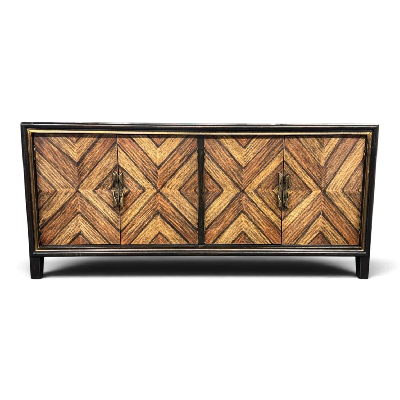 Triana Buffet | Handmade Peruvian Chevron Wood Sideboard