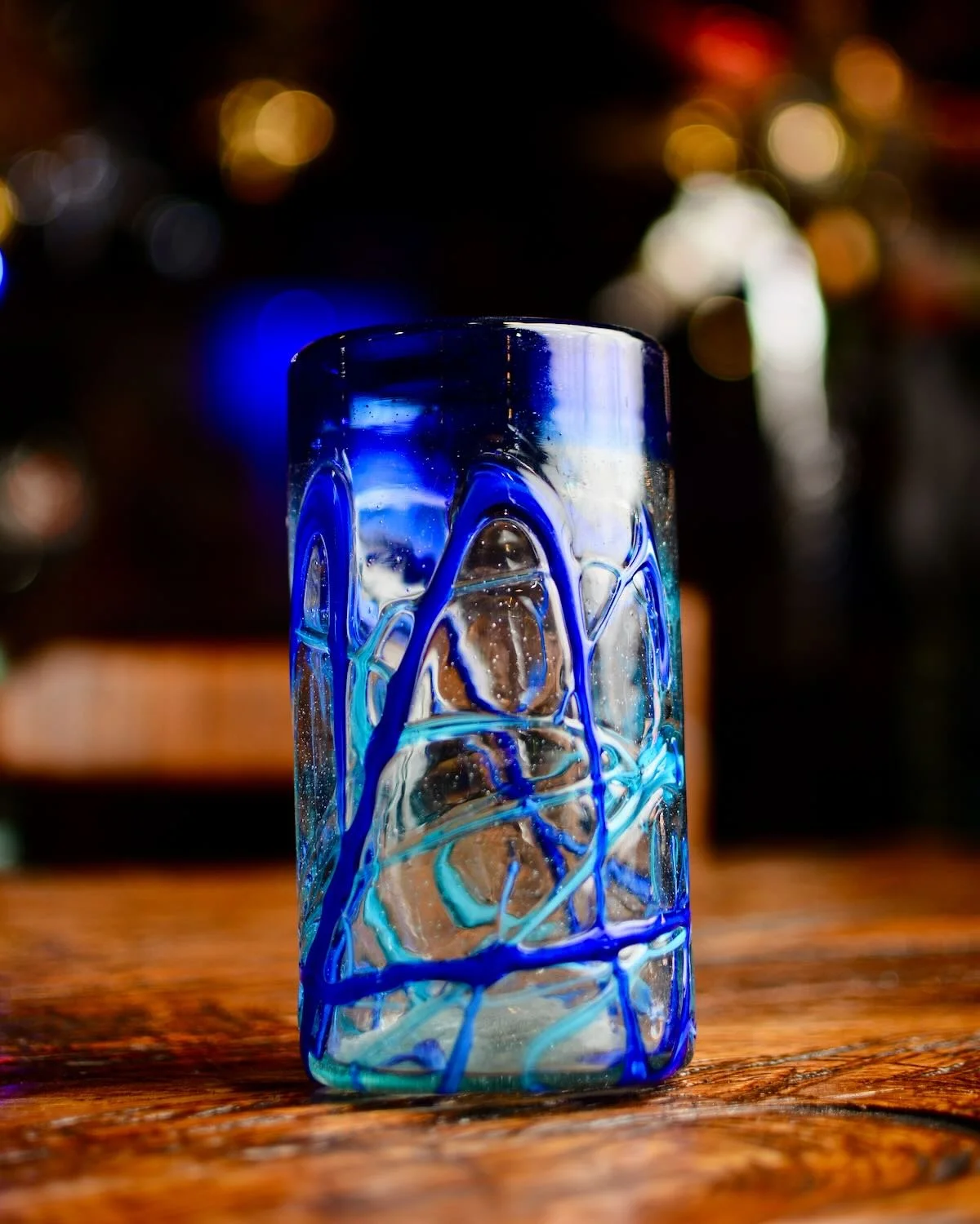 Cobalto y Azul Claro Pitcher & Glassware Set