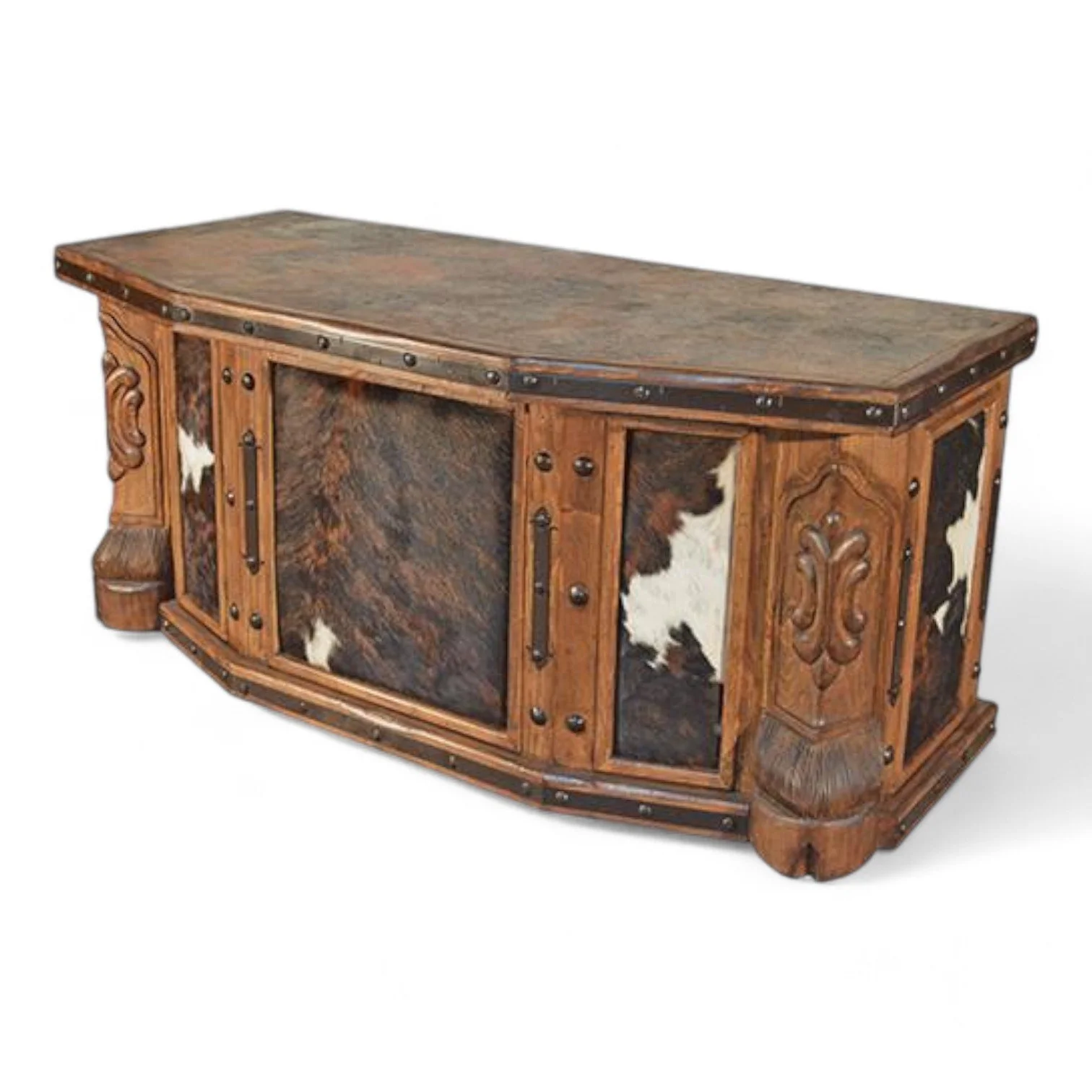 Hacienda Cowhide Desk