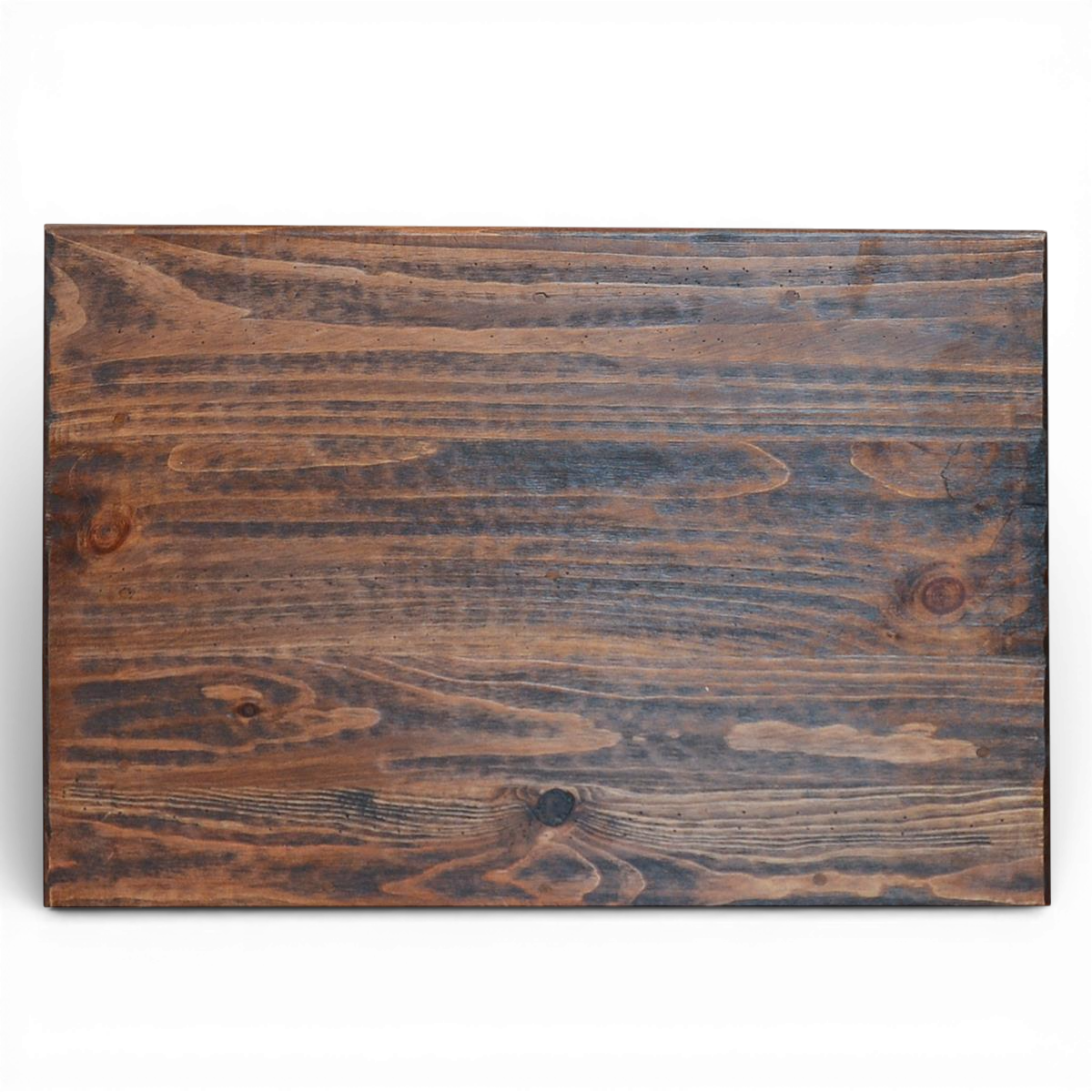 San Felipe Copper Nightstand - Wood Top