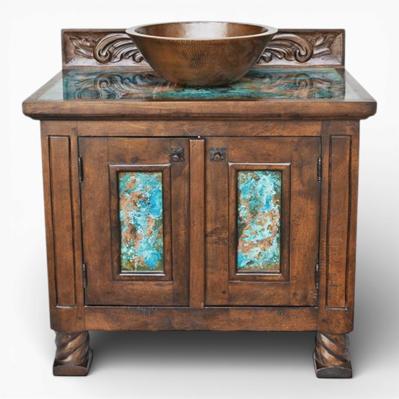 Zacatecas Copper Vanity