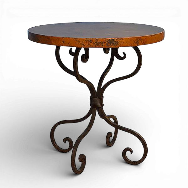 El Durazno Copper End Table