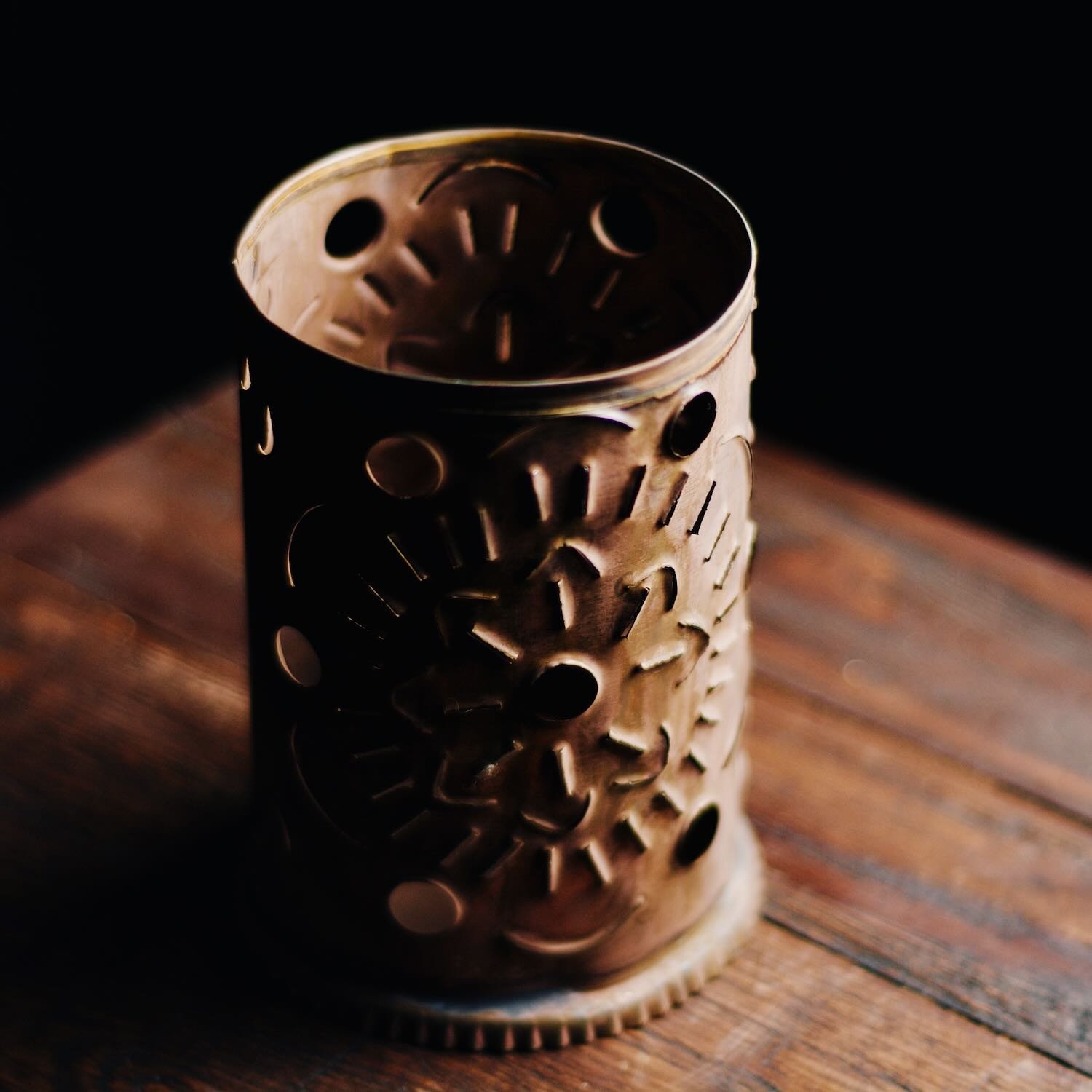 Luminaria de Bronce