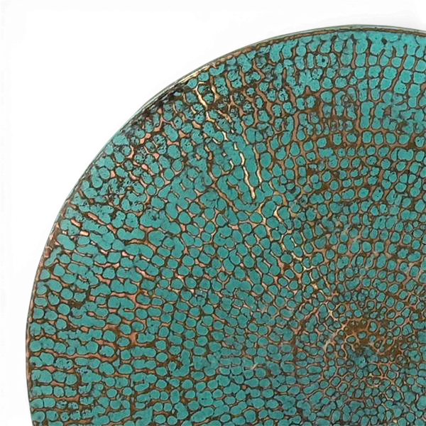 San Francisco Copper Side Table