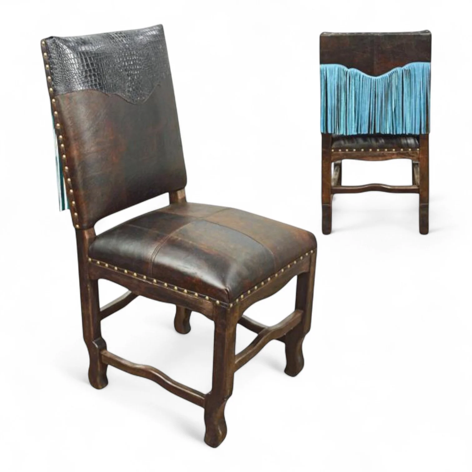Navojoa Leather Dining Chair