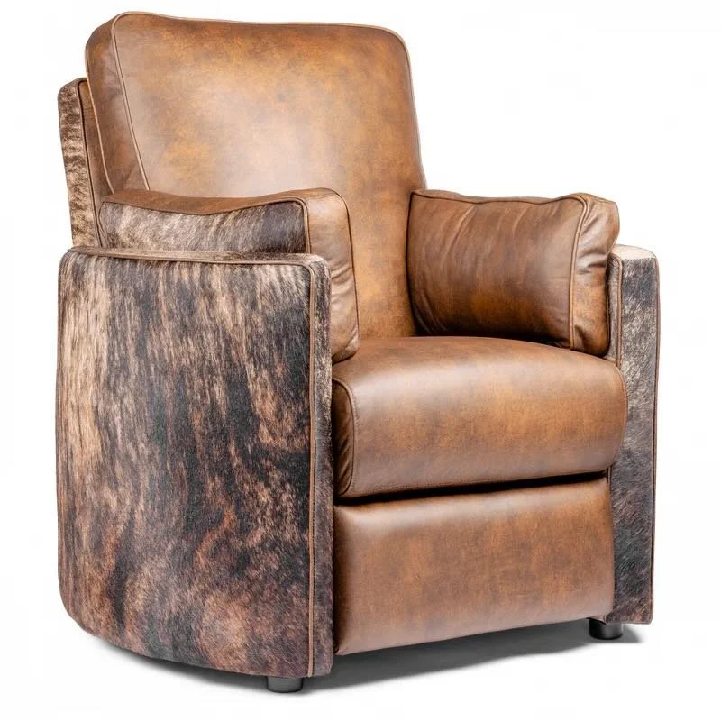 Yellowstone Western Leather Recliner | Handmade Top-Grain Leather Recliner