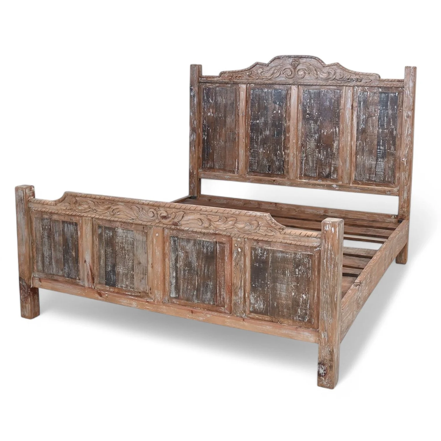 La Choya White Wash Bed