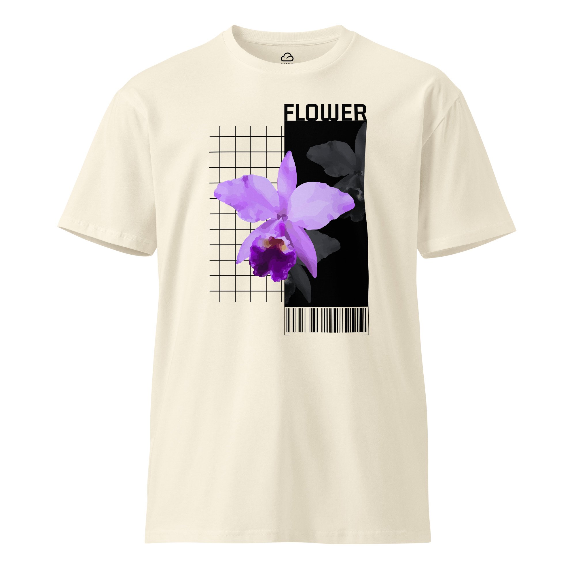 Modern Flower, Premium Cotton T-Shirt, Unisex Streetwear