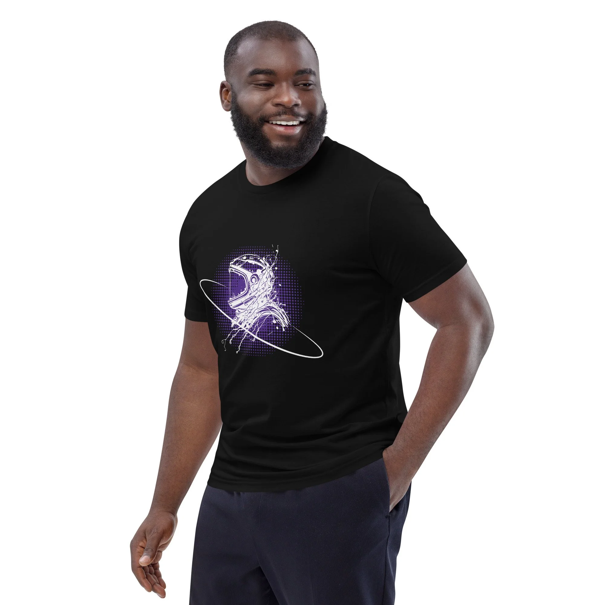 Expansion, unisex organic cotton t-shirt, streetwear (Nebula 2026)