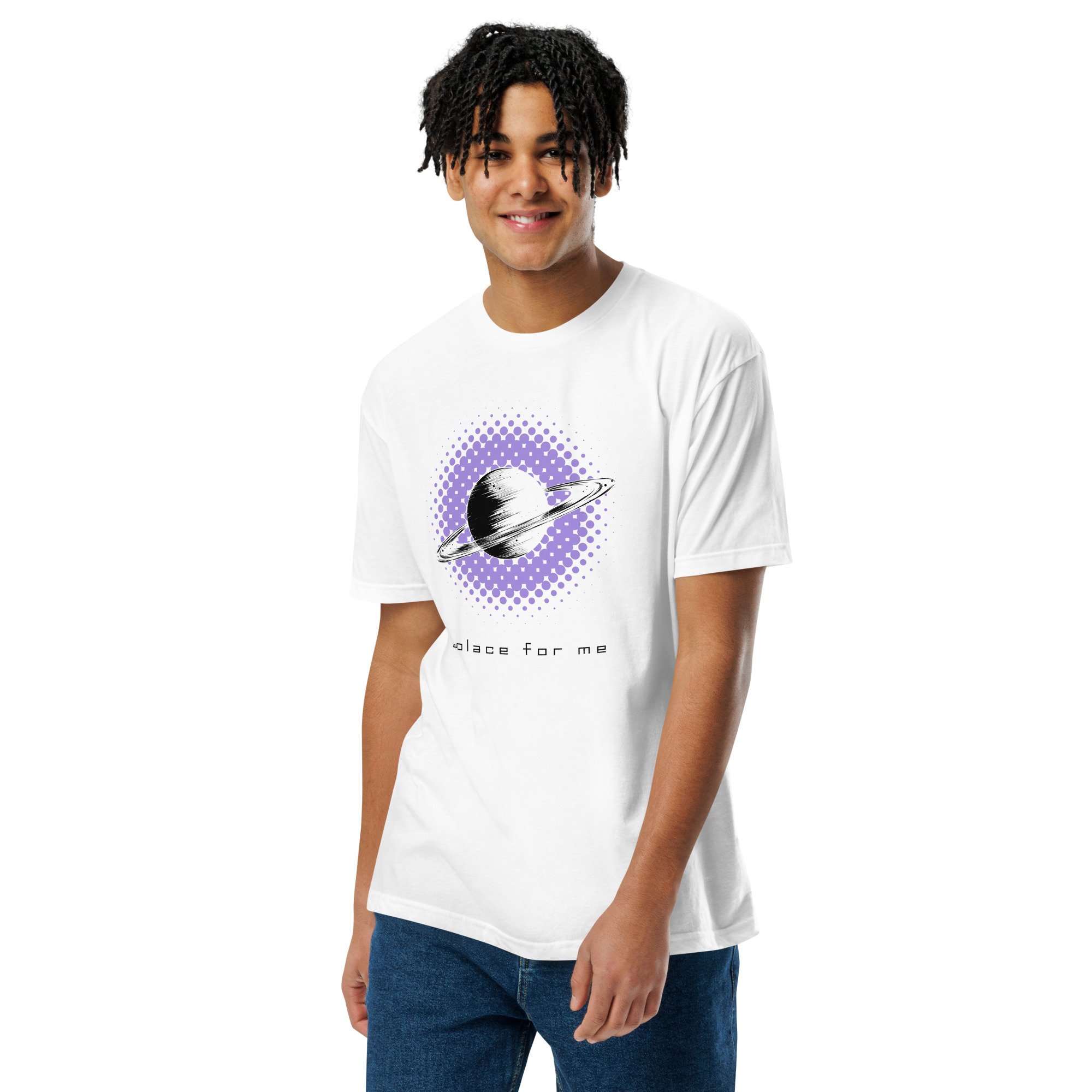 A place for me, unisex t-shirt with streetwear print (Nebula 2026)