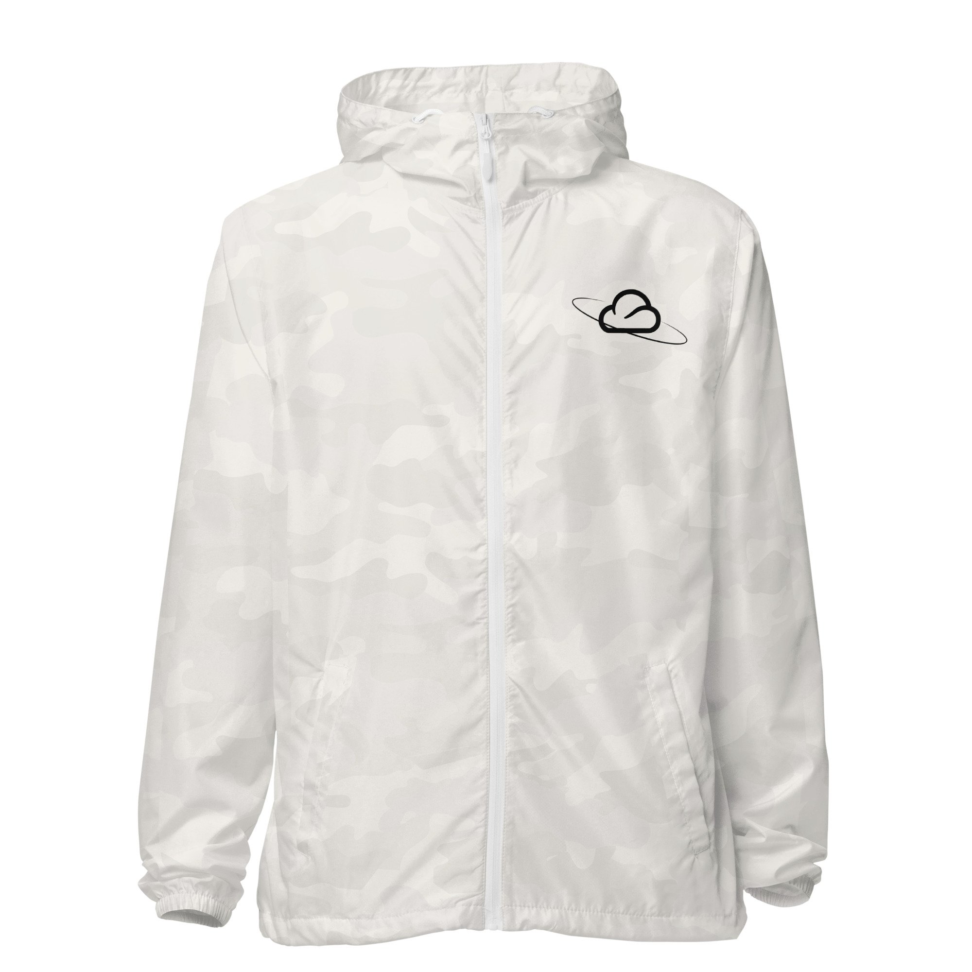 The Quest, premium lightweight windbreaker with zipper, unisex streetwear (Nebula 2026)