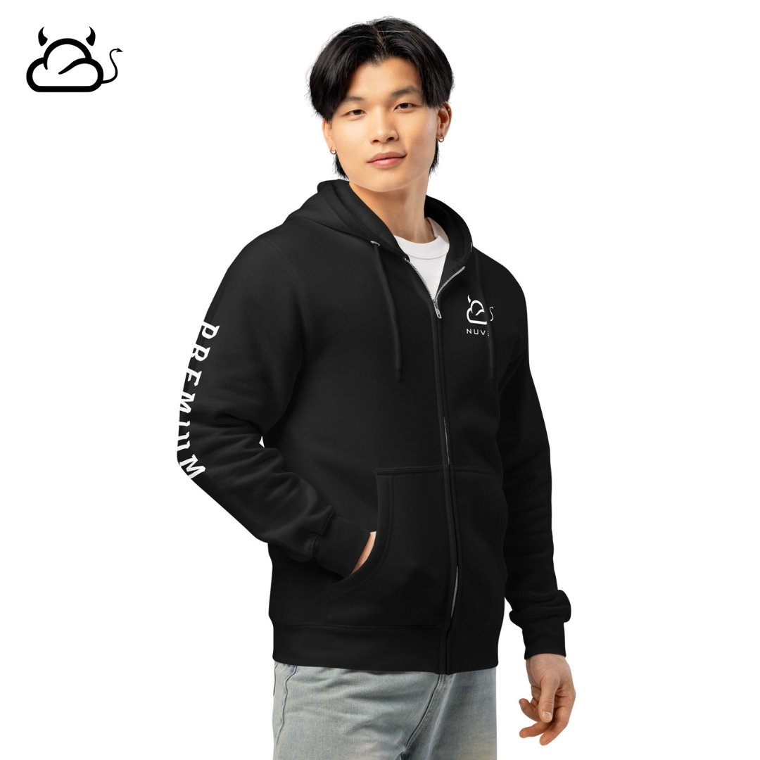 I am Fear Premium Full Zip Hoodie, Urban Streetwear Unisex by NuveStyle (Ater Days 2025)