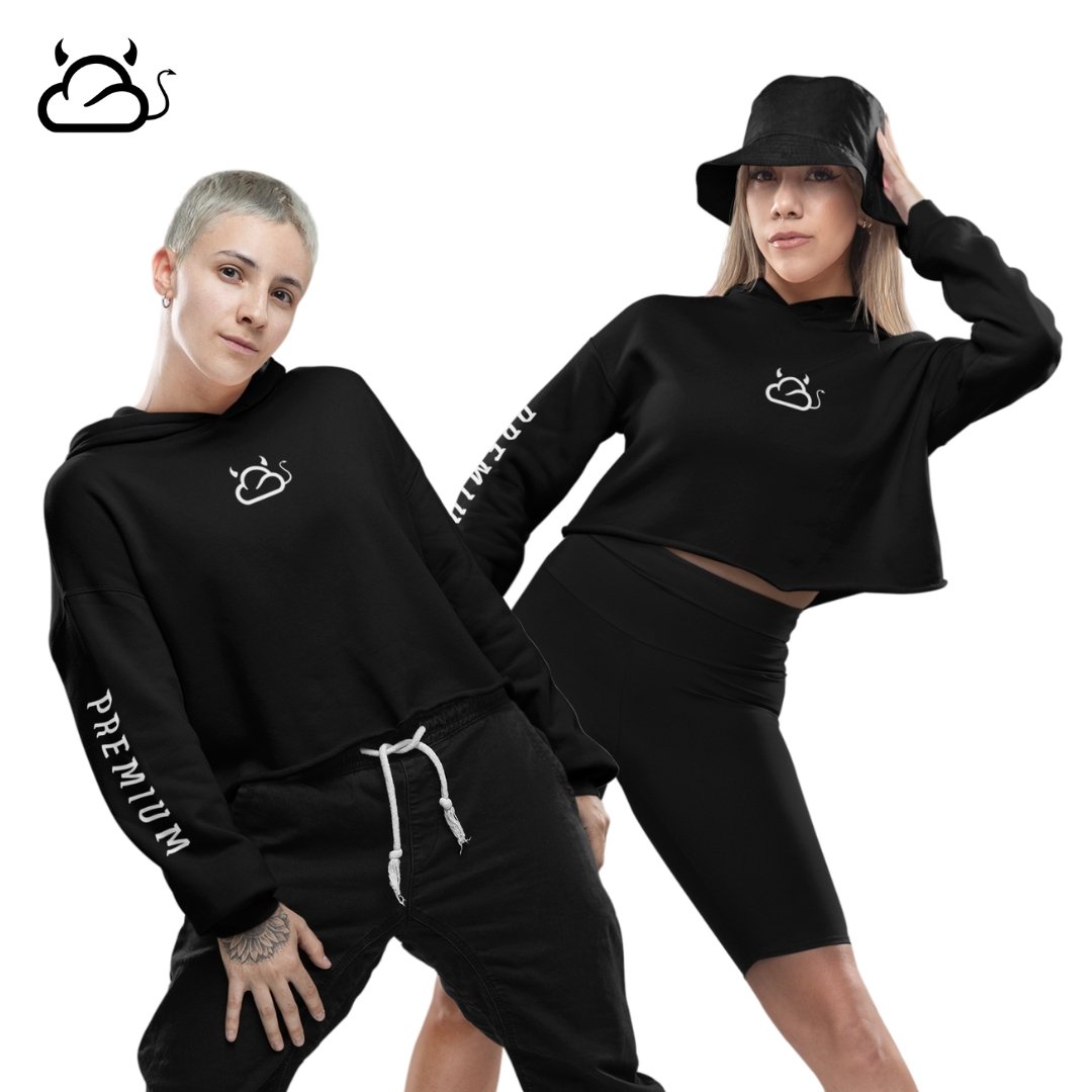 Garota Cropped Hoodie – Premium Urban Streetwear Woman by NuveStyle (AfterDays 2025)