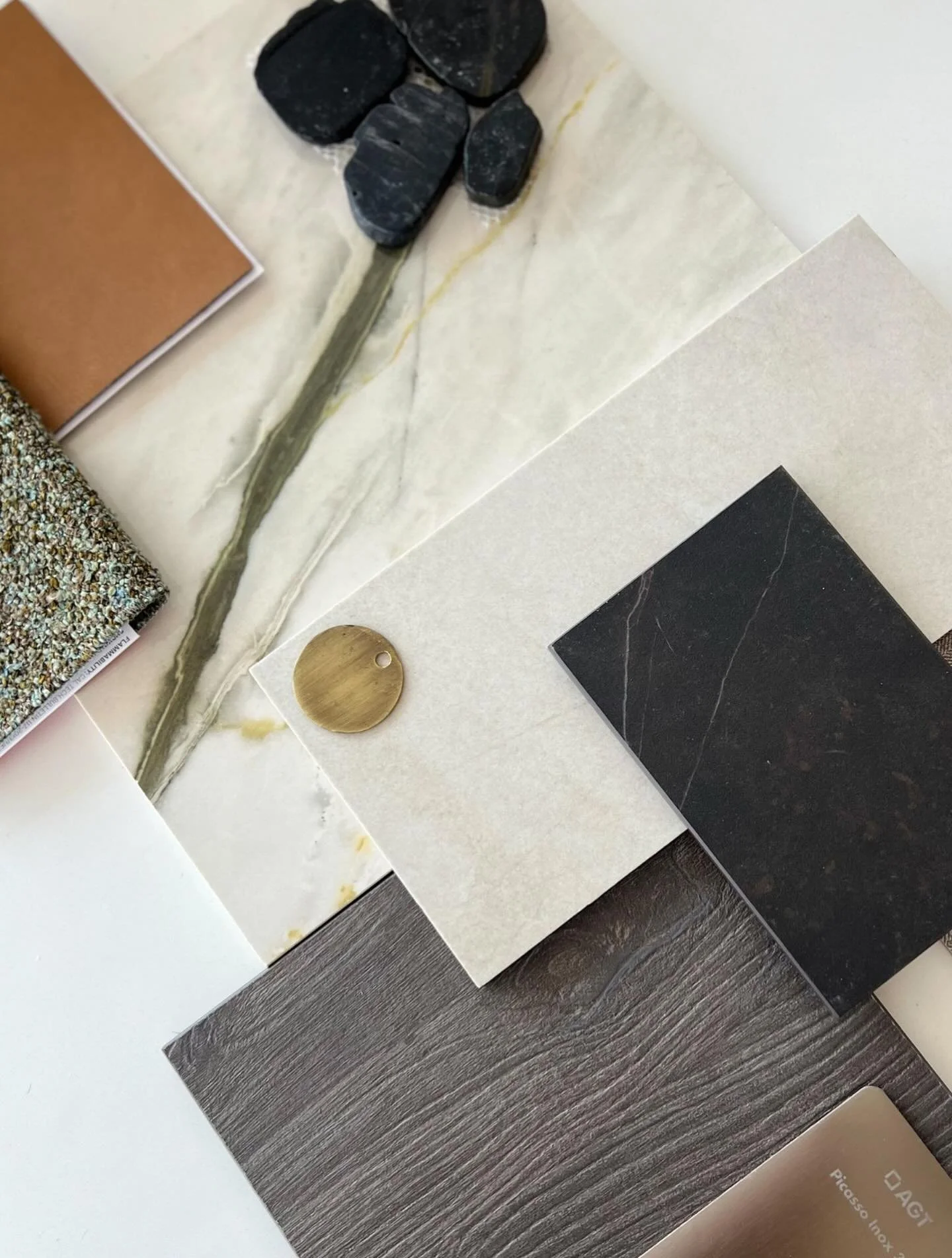 We believe that every project deserves a unique and tailored touch. Our team works diligently to customize each material and finish palette, tailoring the selections to our clients individual needs. This ensures that each design we create is one of a