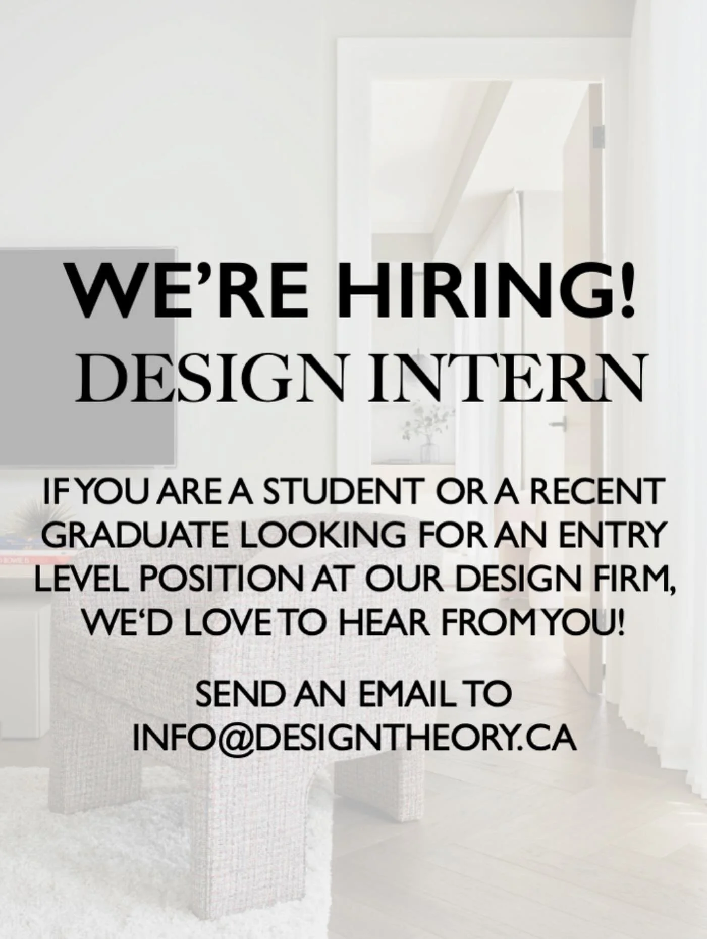 Are you passionate about design and eager to kickstart your career? Join our team at Designtheory as a Design Intern! This is your chance to gain hands-on experience, collaborate with creative minds, and contribute to both our residential and condo r