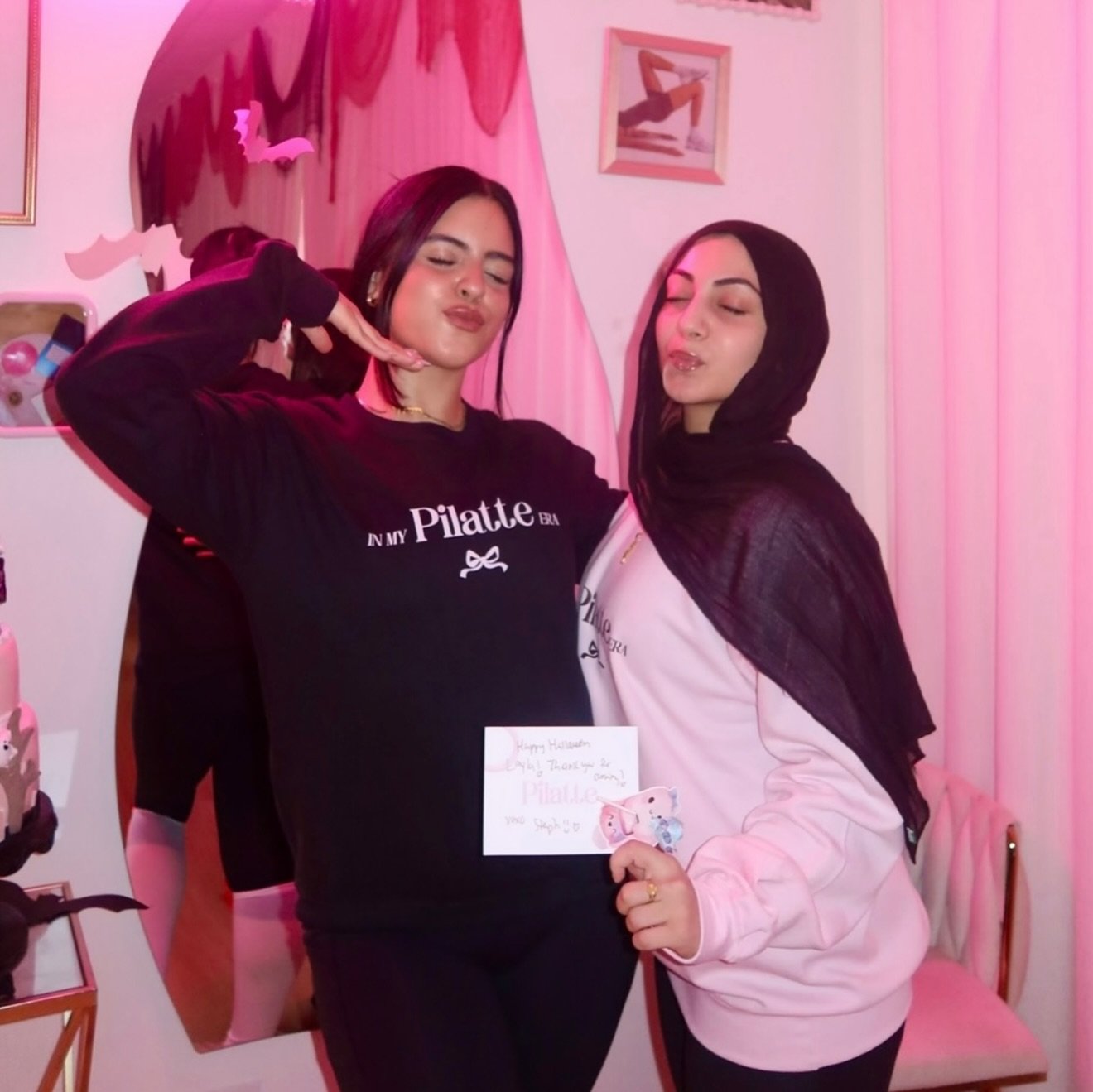 &ldquo;In My Pilatte Era&rdquo; sweatshirts are now available to purchase at our studio! 🎀💗✨

Available in both pink &amp; black! It&rsquo;s starting to get chilly out, warm up and rep Pilatte 🤍✨ 

#pilates #womenonly #pilatestudio #montclair #nor