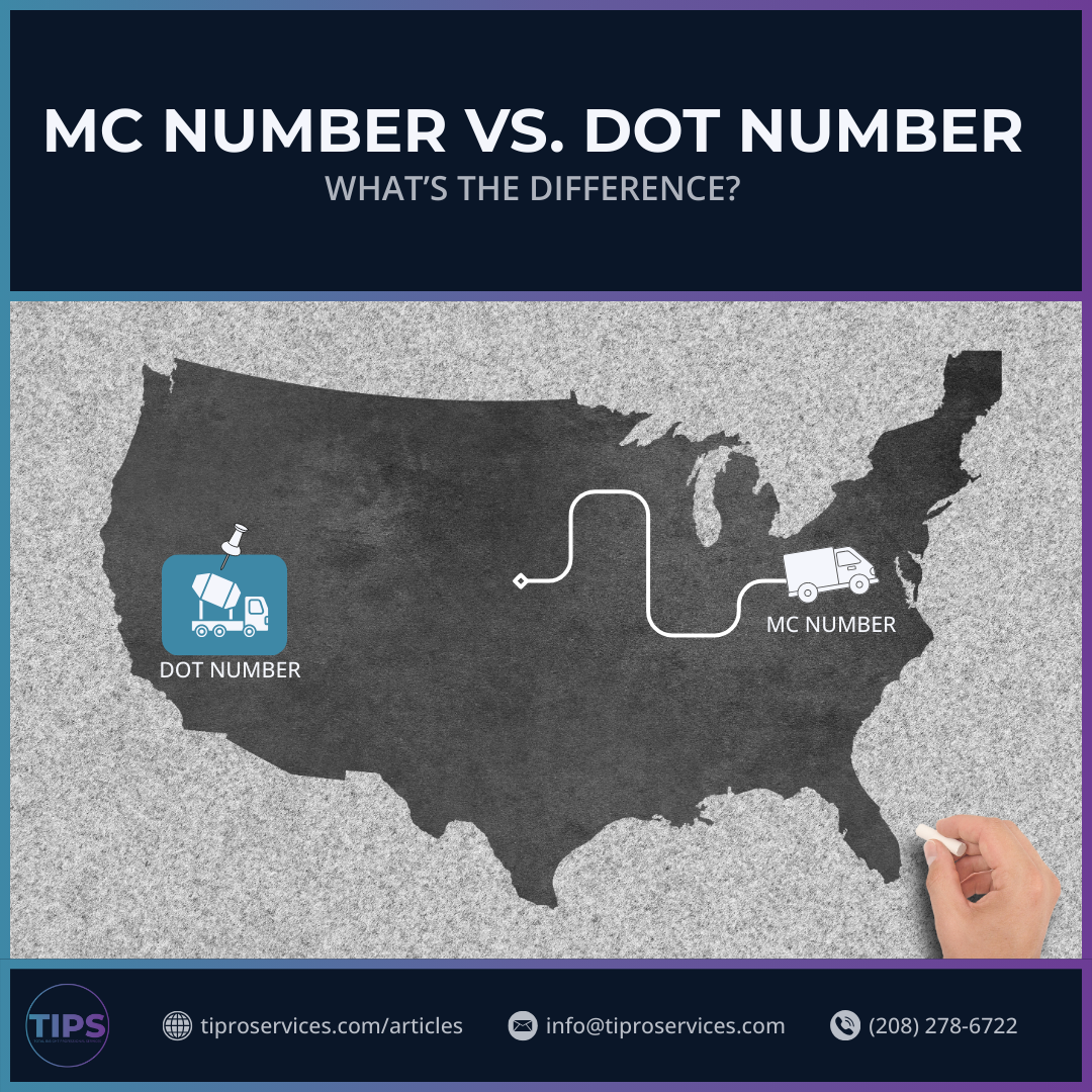 MC Number vs DOT Number: What's the Difference?