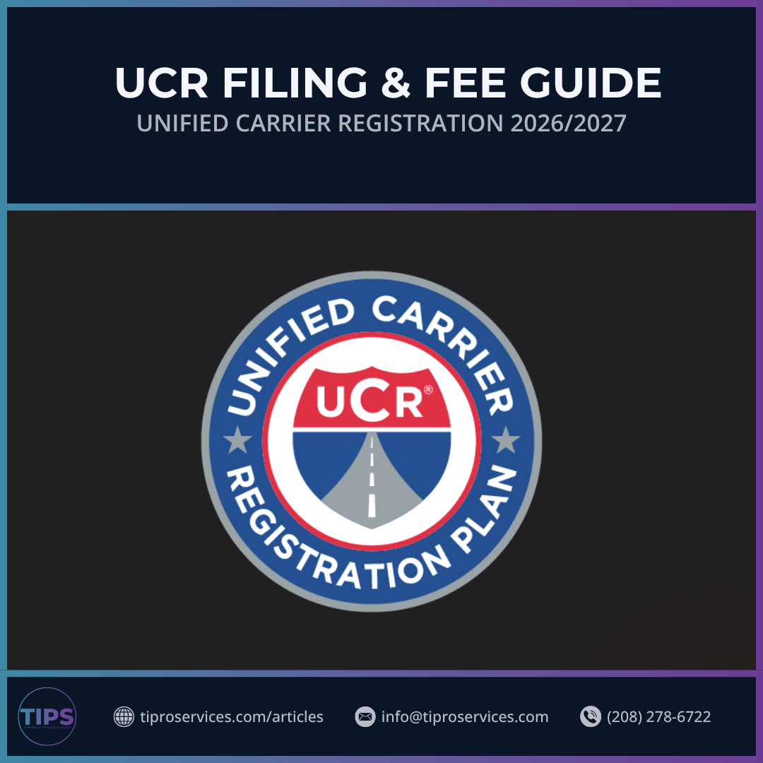 UCR: Who Needs It, What It Costs, and How to File