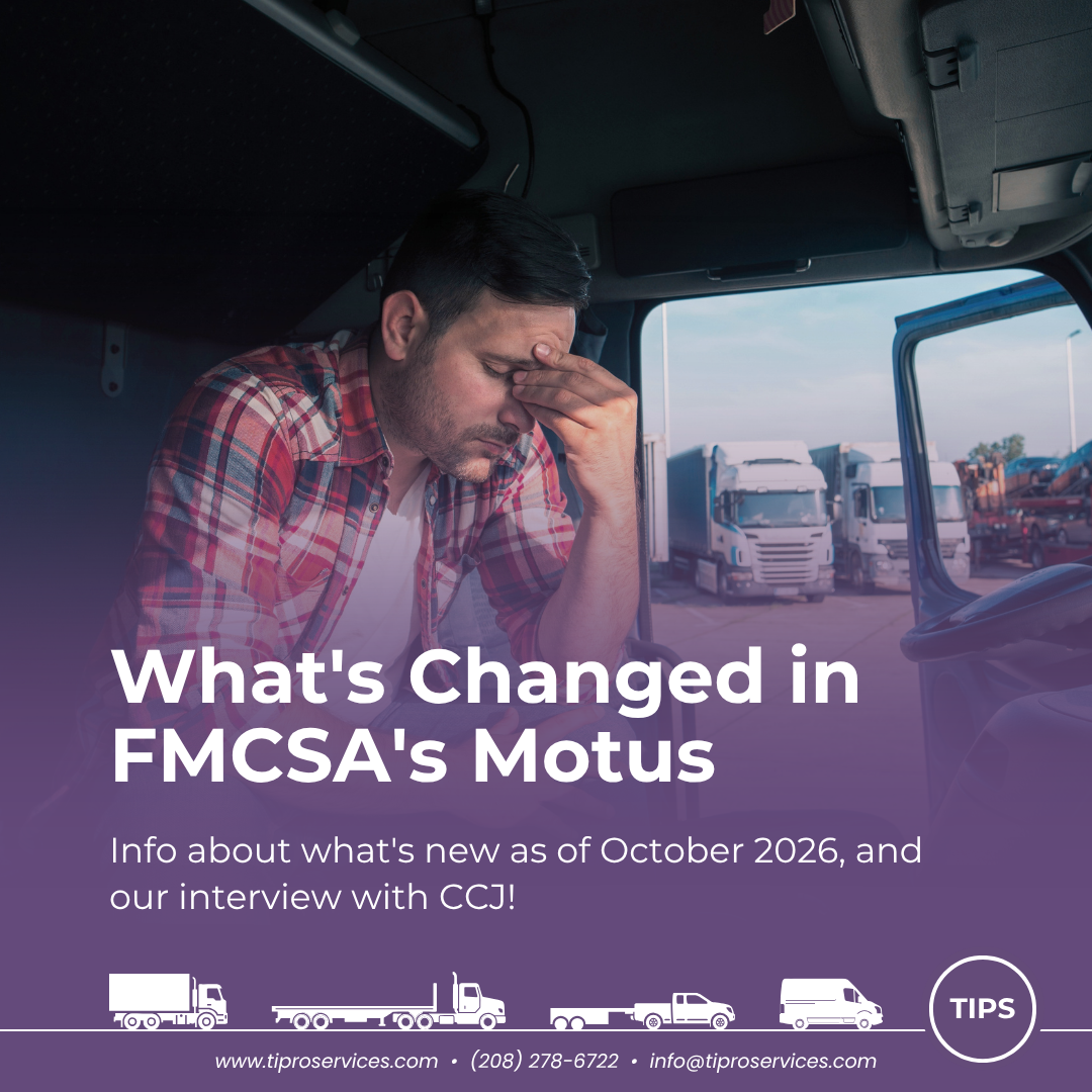What's Changed in FMCSA's Motus System (October 2026)