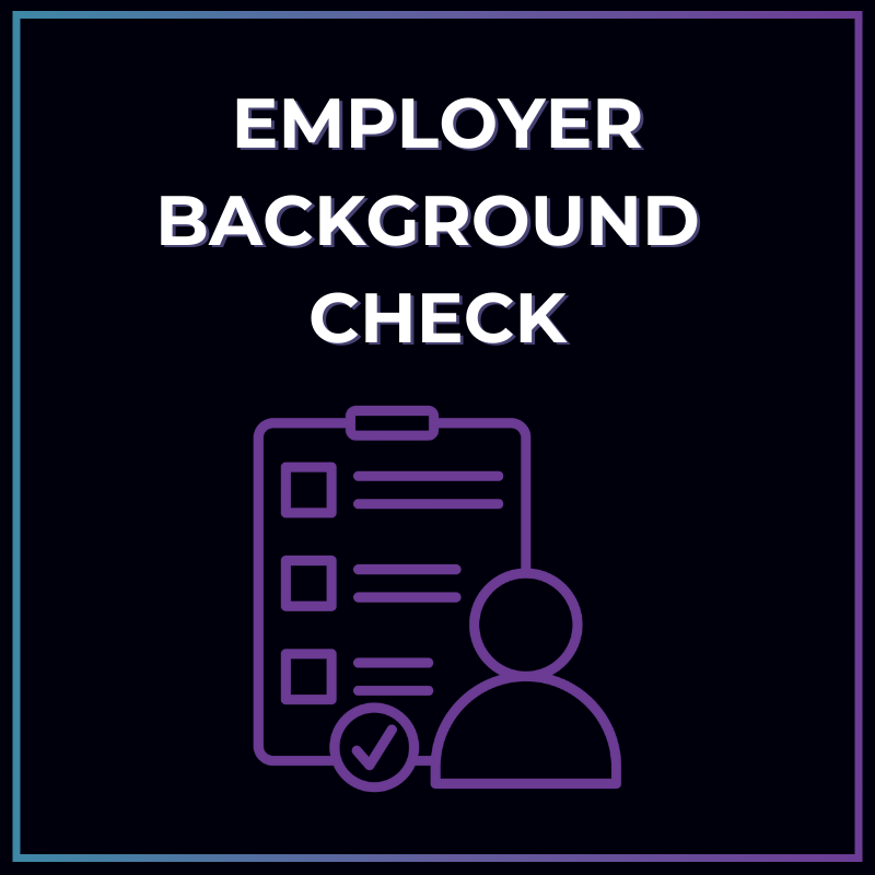 Employer Background Check