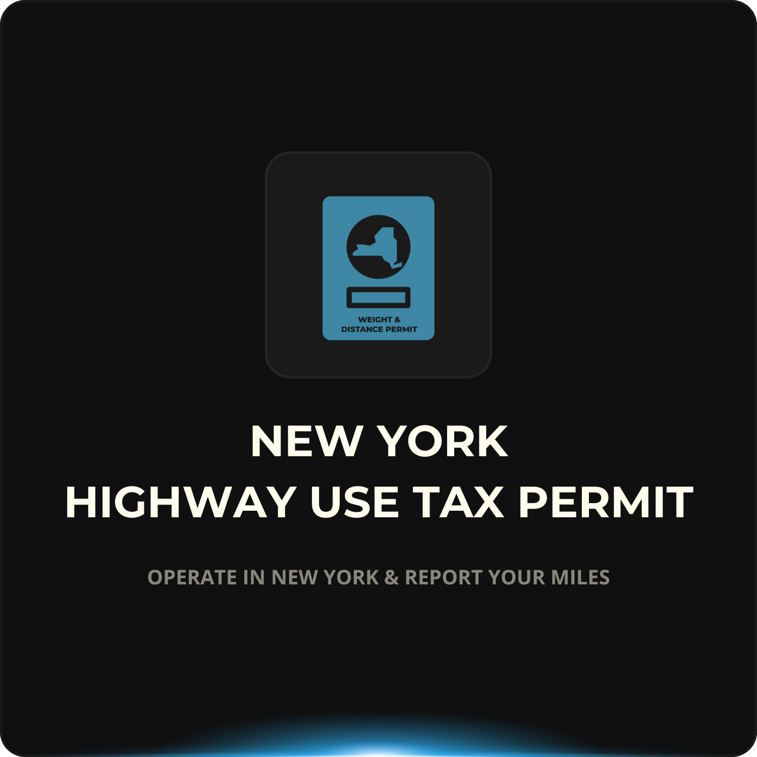 New York HUT Permit