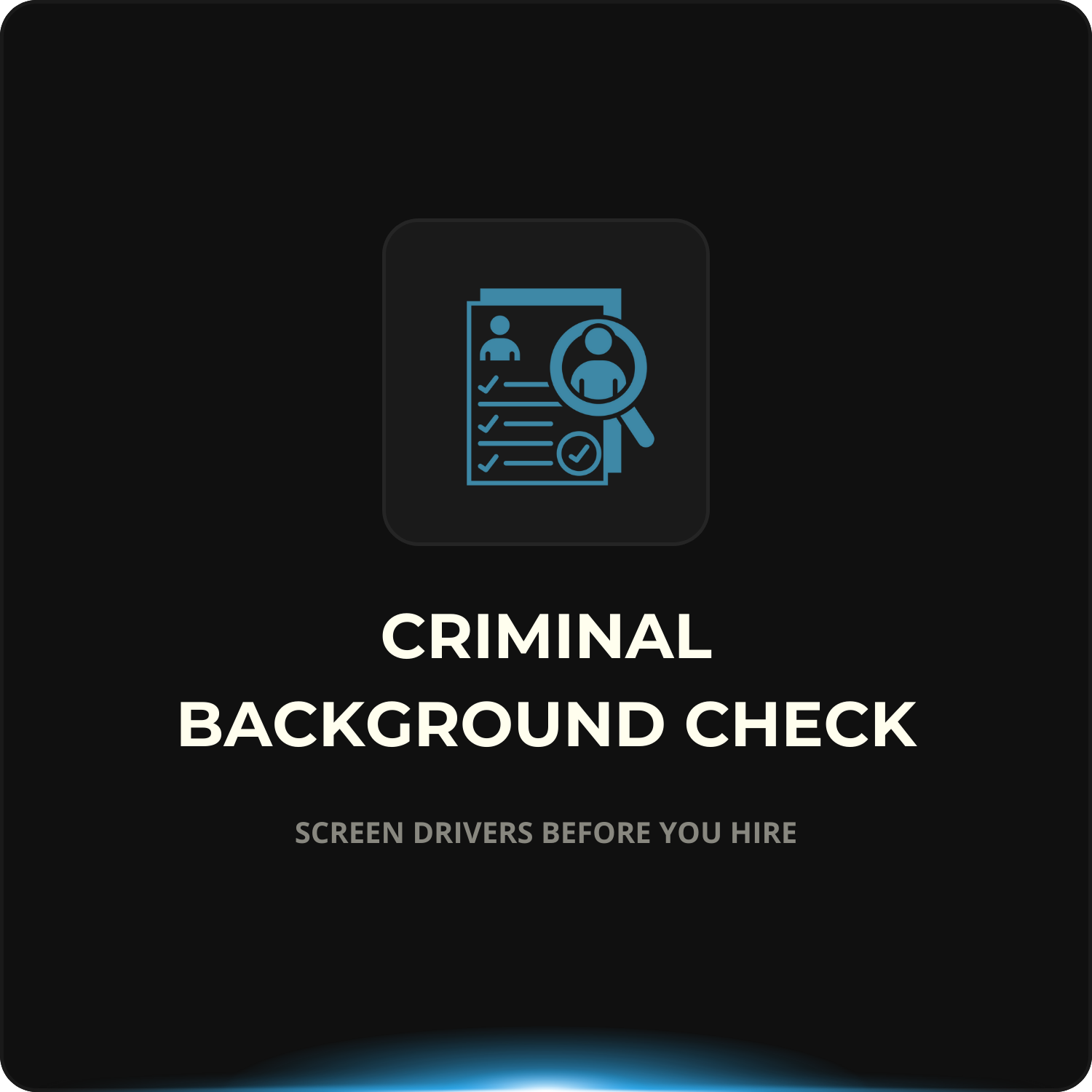 Employer Background Check