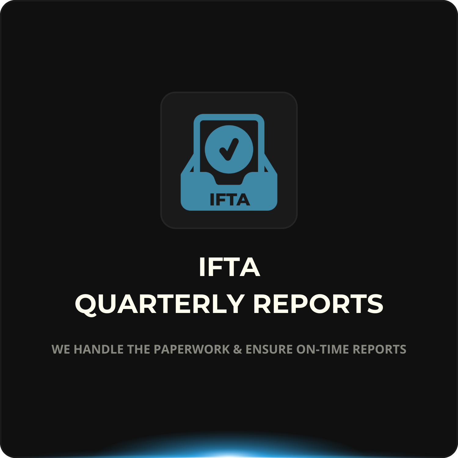 IFTA Quarterly Reports
