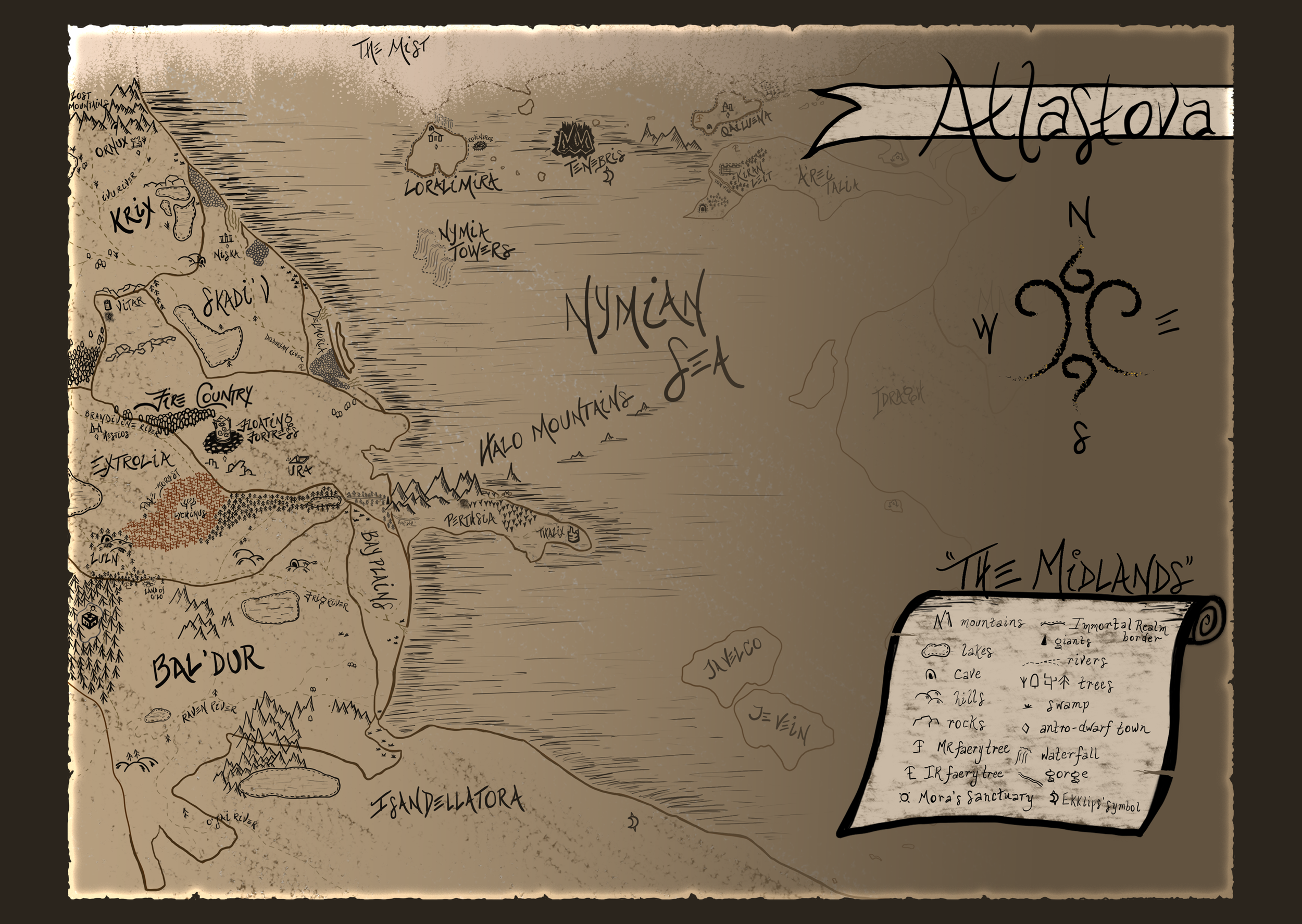 The Keeper - Map of Atlastova