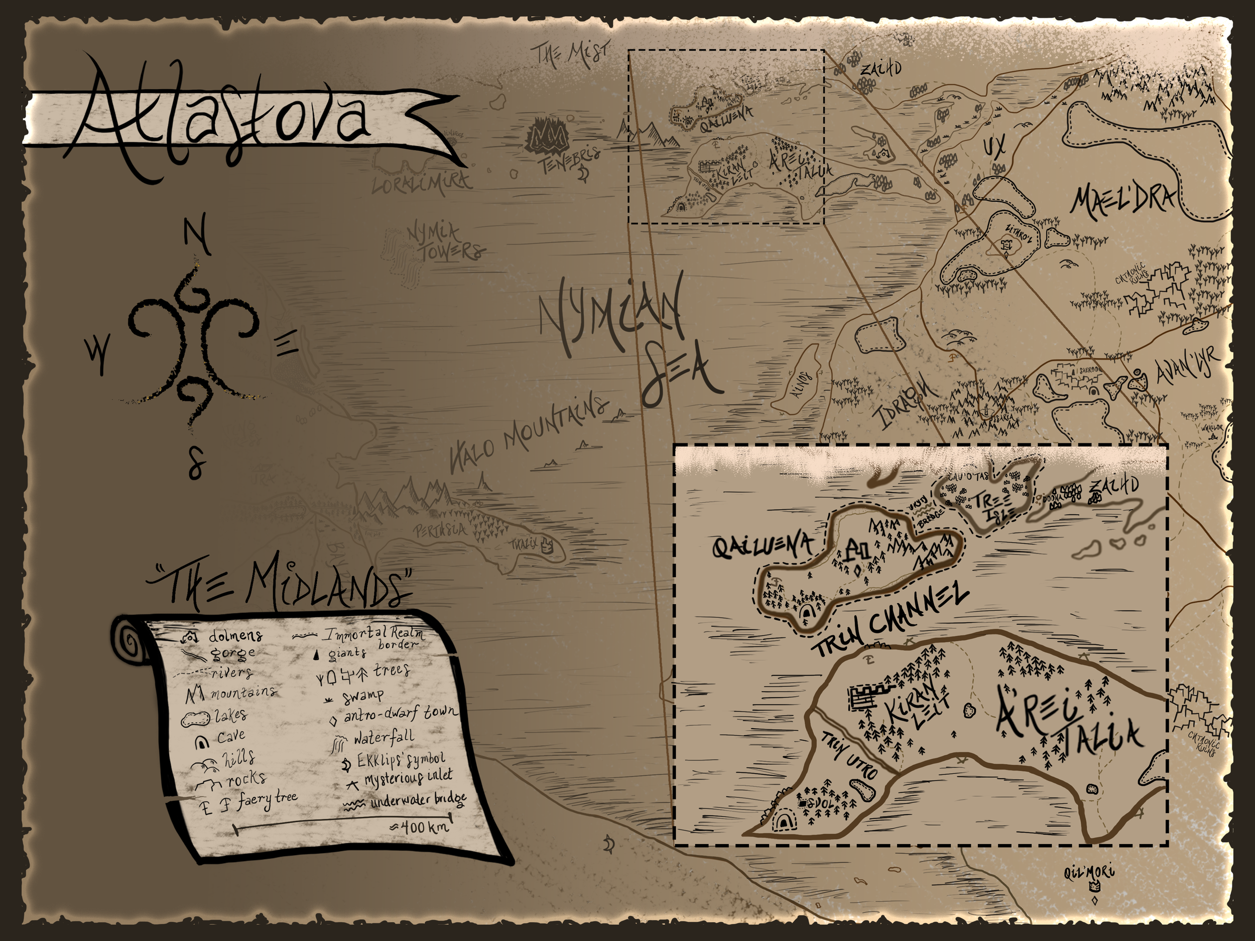 OK&C - Map of Atlastova