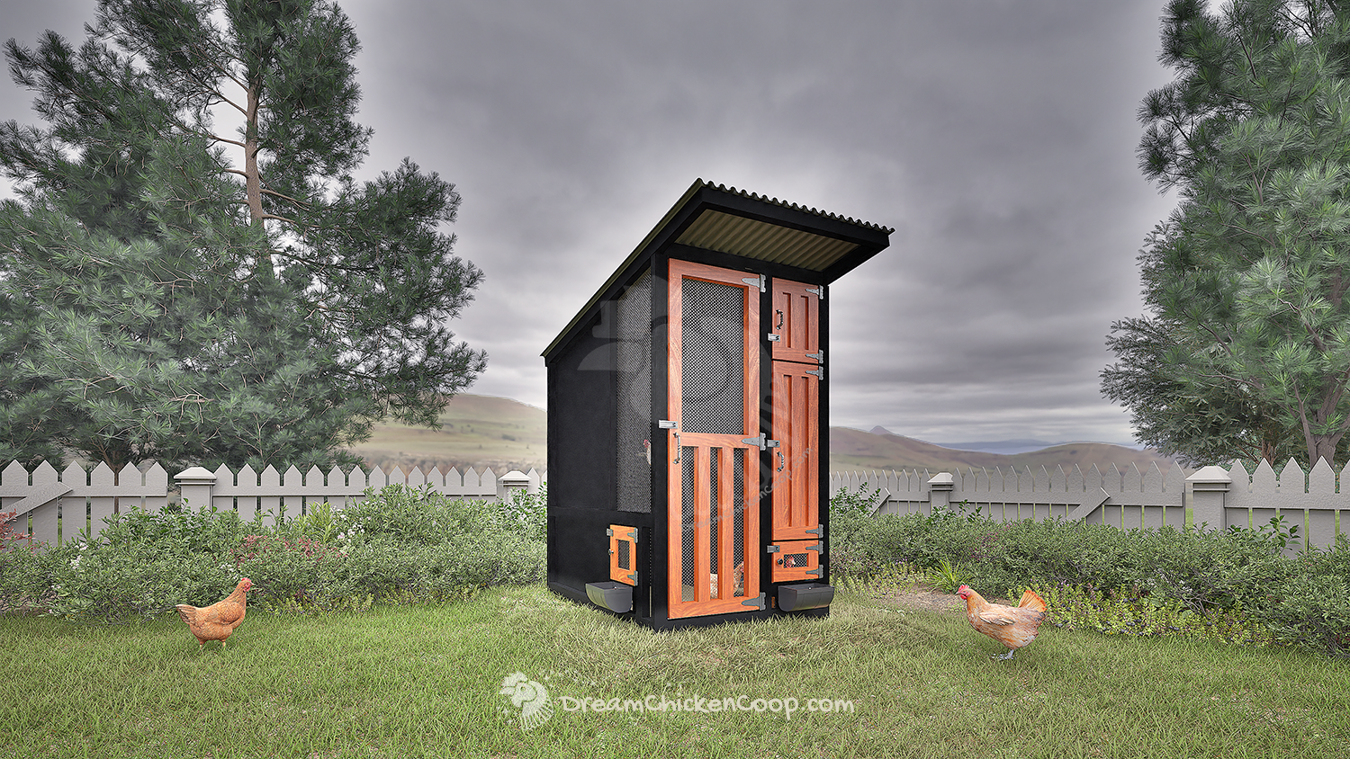 CoopBreeze Model – Chicken coop for 8-10 chickens - Dream Chicken Coop