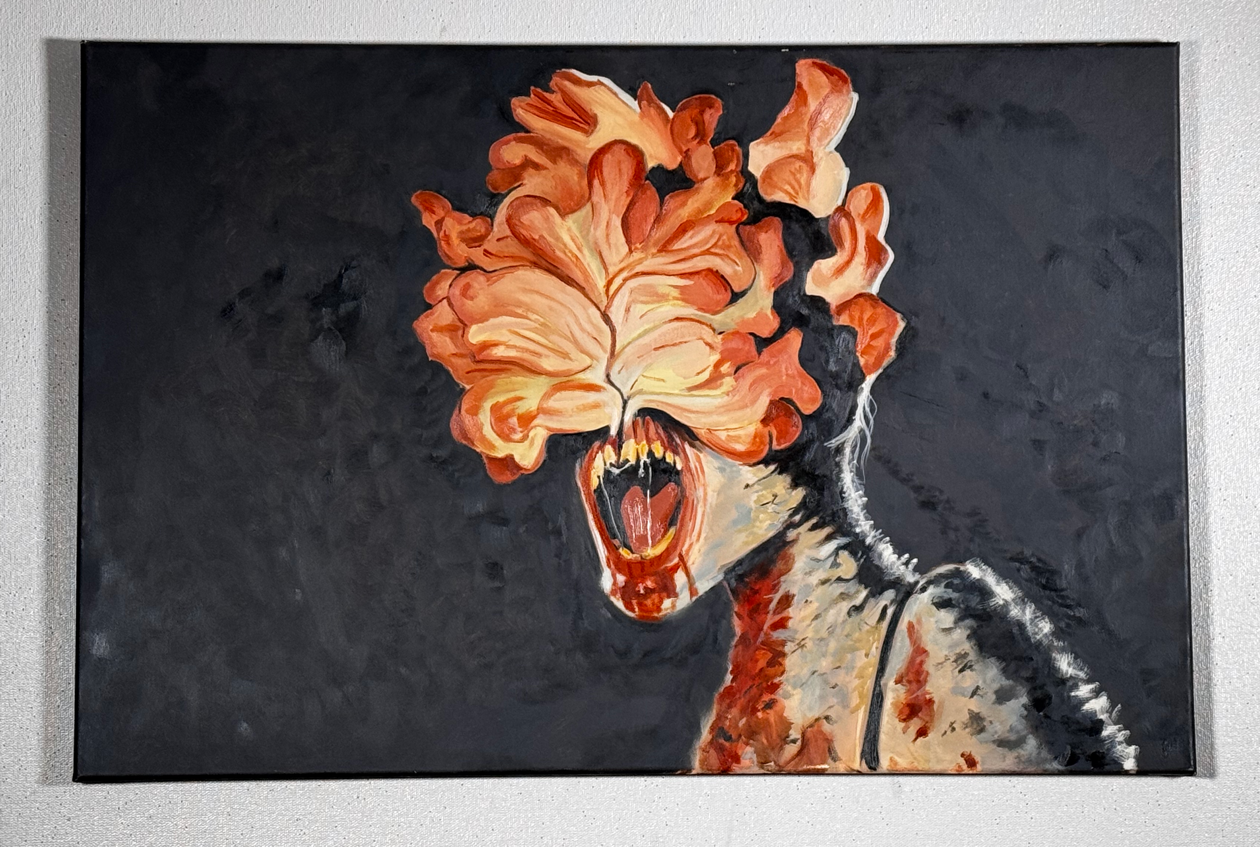 "Clicker", Oil on Canvas,
