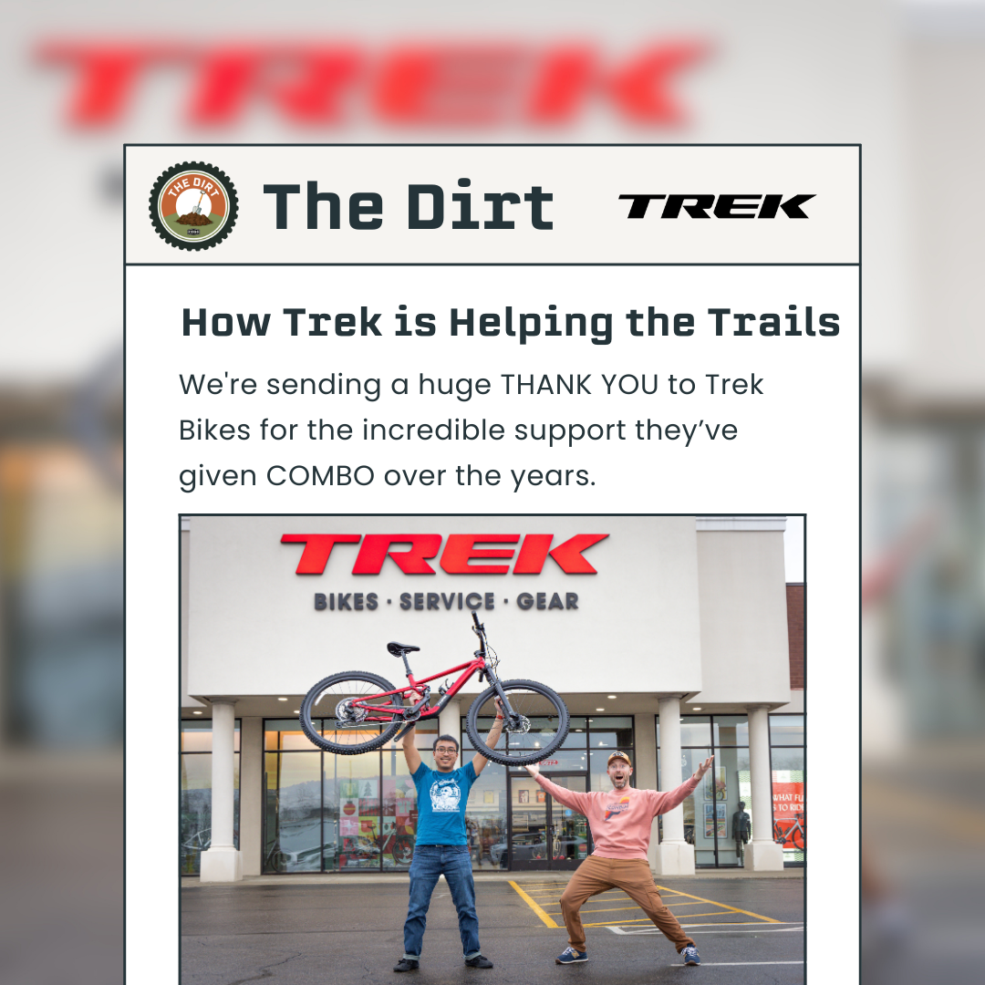 How Trek is helping our trails!