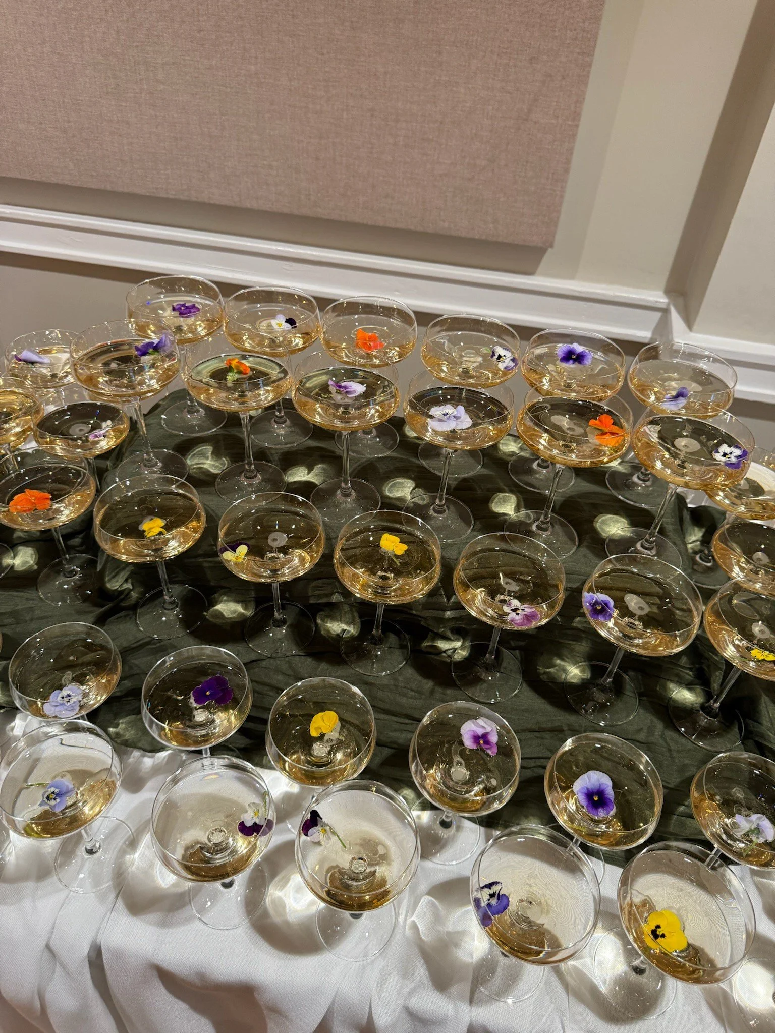 champagne cart from luxe carts by missy