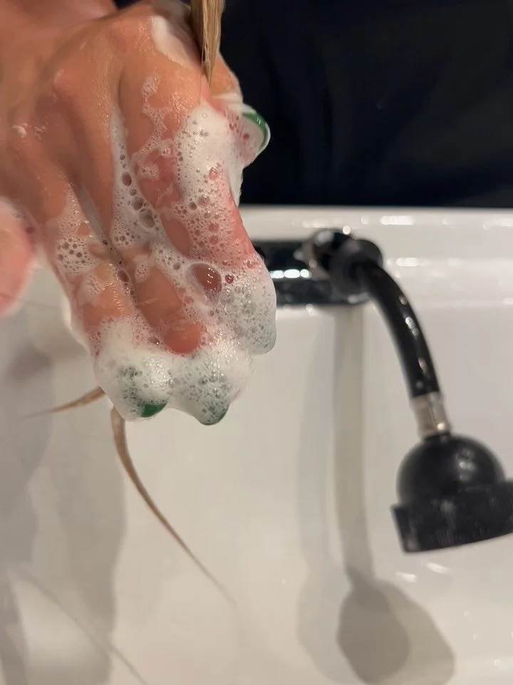 Every cosmetology school teaches it.
Most state boards expect it.

The hair and scalp must be CLEAN before a chemical service.

So why are stylists installing extension hair that isn&rsquo;t?

Extension hair comes coated in:
&bull;factory residue
&bu