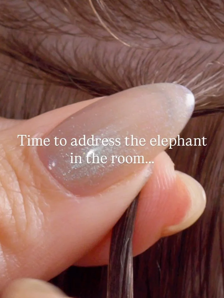 Let&rsquo;s address the drama&hellip;
Density should match density&hellip;that&rsquo;s cute 

But here&rsquo;s the math 

0.54g of chent hair across a 12 inch row.
One row. 12-20g per weft.
&amp;&amp;&amp; you wonder why it slipped.

THIS IS WHY OUR 