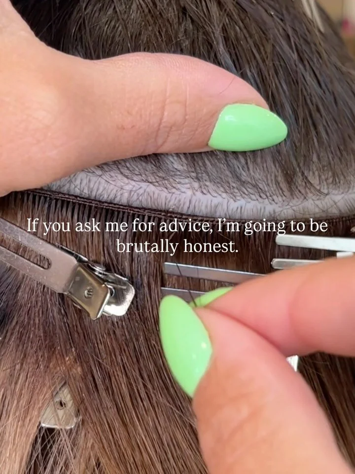 If you ask me for advice&hellip;I&rsquo;m going to be honest.

Patents are REAL.
Consequences are REAL.
&amp; &ldquo;but I saw a big creator do it&rdquo; will not save you&hellip;

There are already multiple patents in the hair extension space stitch