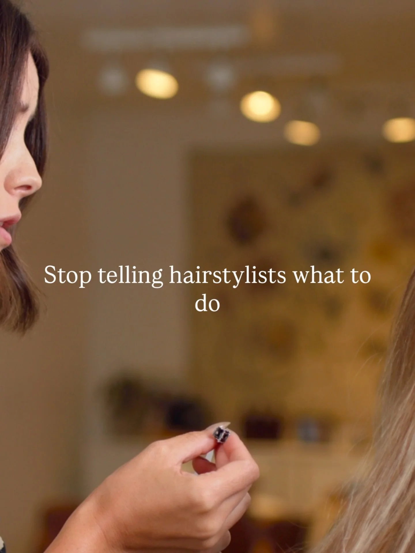 Hairstylists hate being told what to do.

They don&rsquo;t rebel because they&rsquo;re careless.
They rebel because autonomy matters more than instruction.

So they Franken-method.
They tweak.
They &ldquo;intuitively adjust.&rdquo;
They keep the part