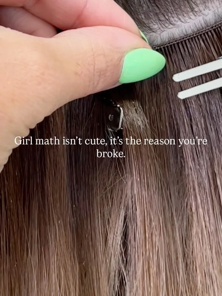 Girl math is the reason you&rsquo;re broke.

I saw a stylist giggling about &ldquo;girl math&rdquo; today &amp; it pissed me off.

Because this isn&rsquo;t cute.
It isn&rsquo;t empowering &amp; it isn&rsquo;t harmless.

It&rsquo;s how talented stylis