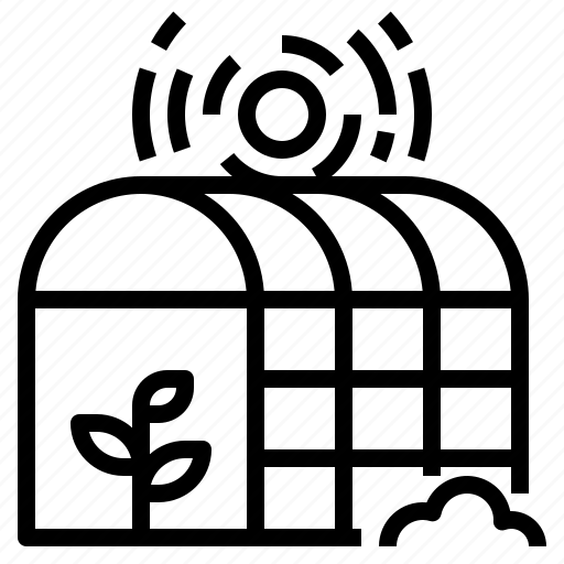 A bakery display case with a cake on top and various baked goods inside.