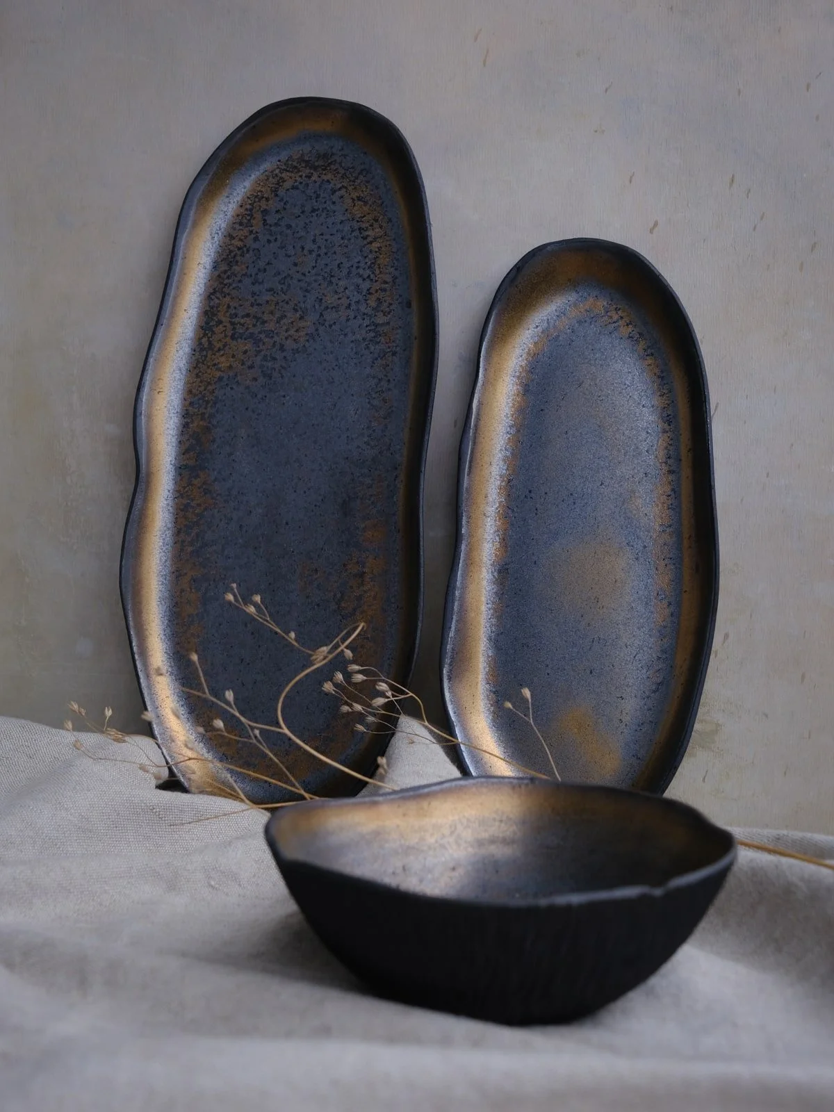 Elongated plate Flame