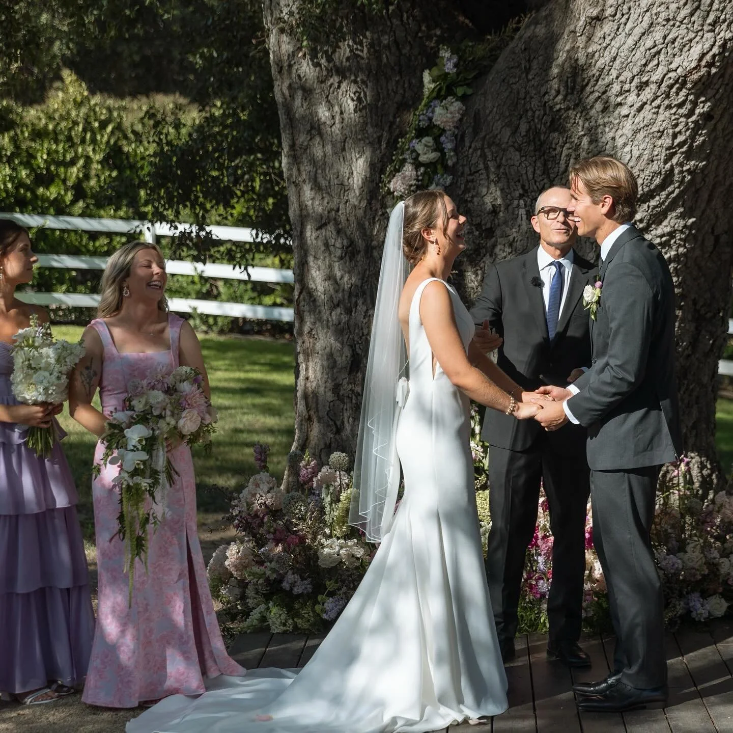 From Liv &amp; Cole&rsquo;s dreamy July wedding 🤍