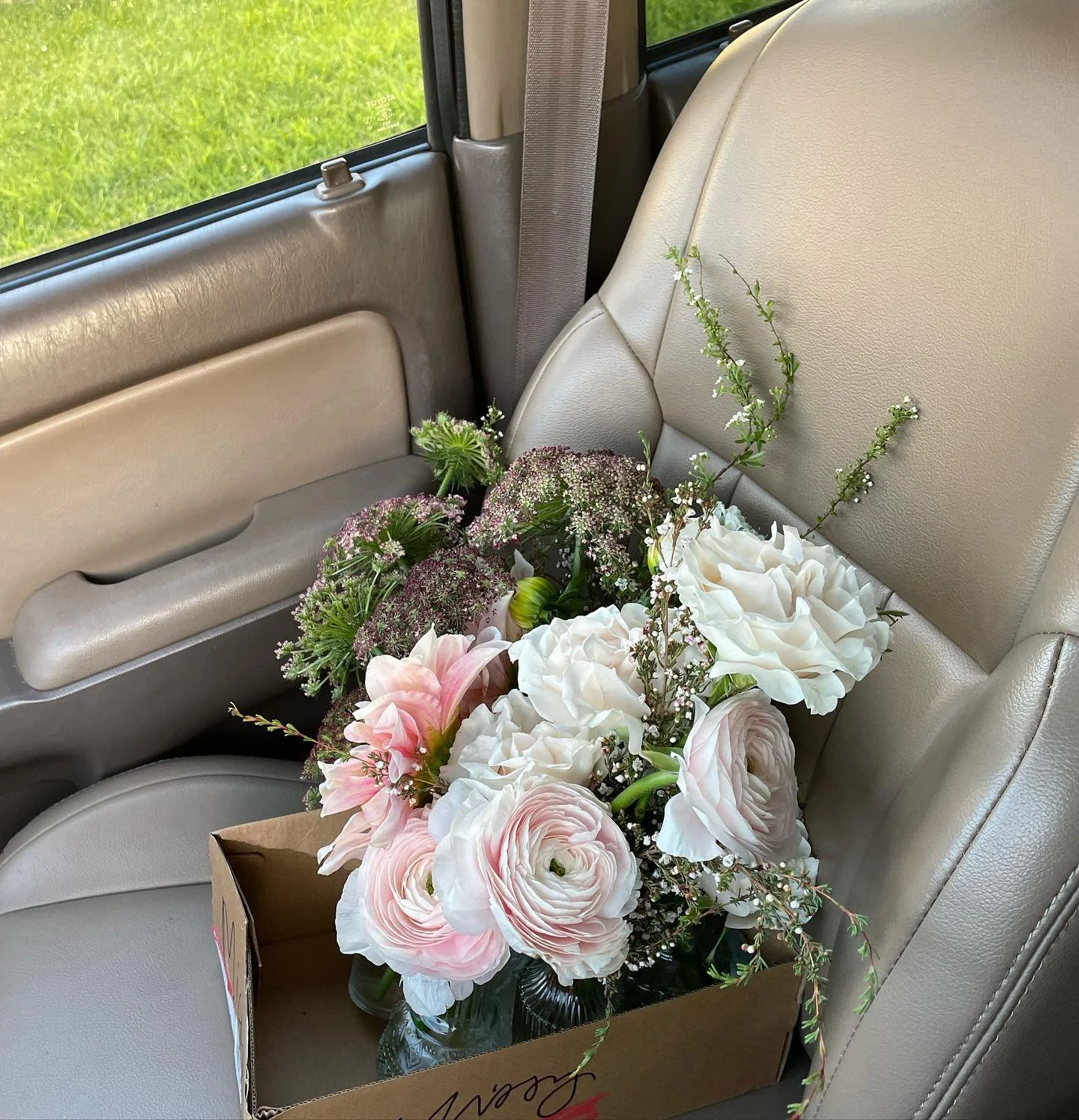 my car may always be a wreck, but my passenger princess is always gorg💘 xo, Tori